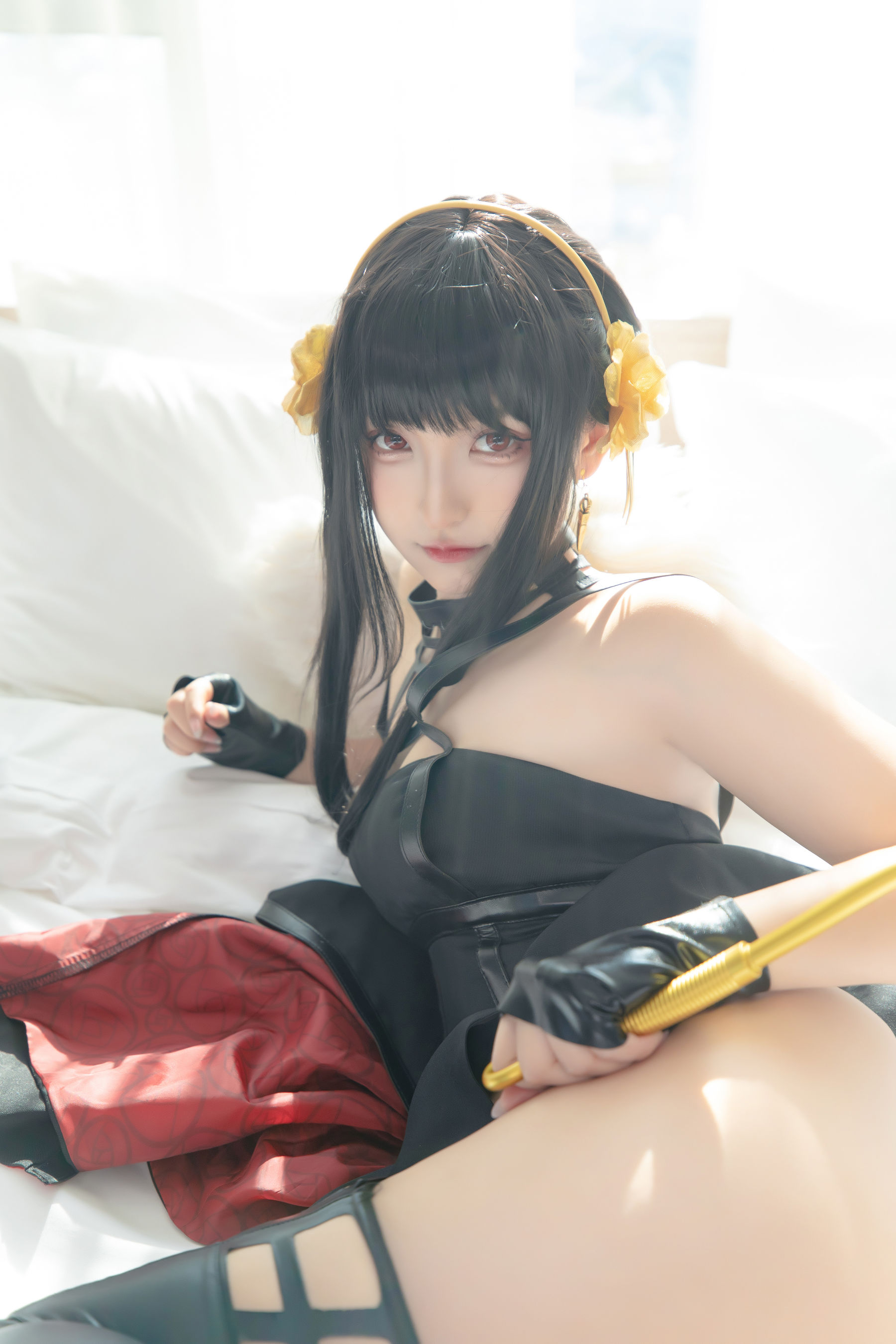[福利COS] 萝莉神楽板真冬 之约尔太太
