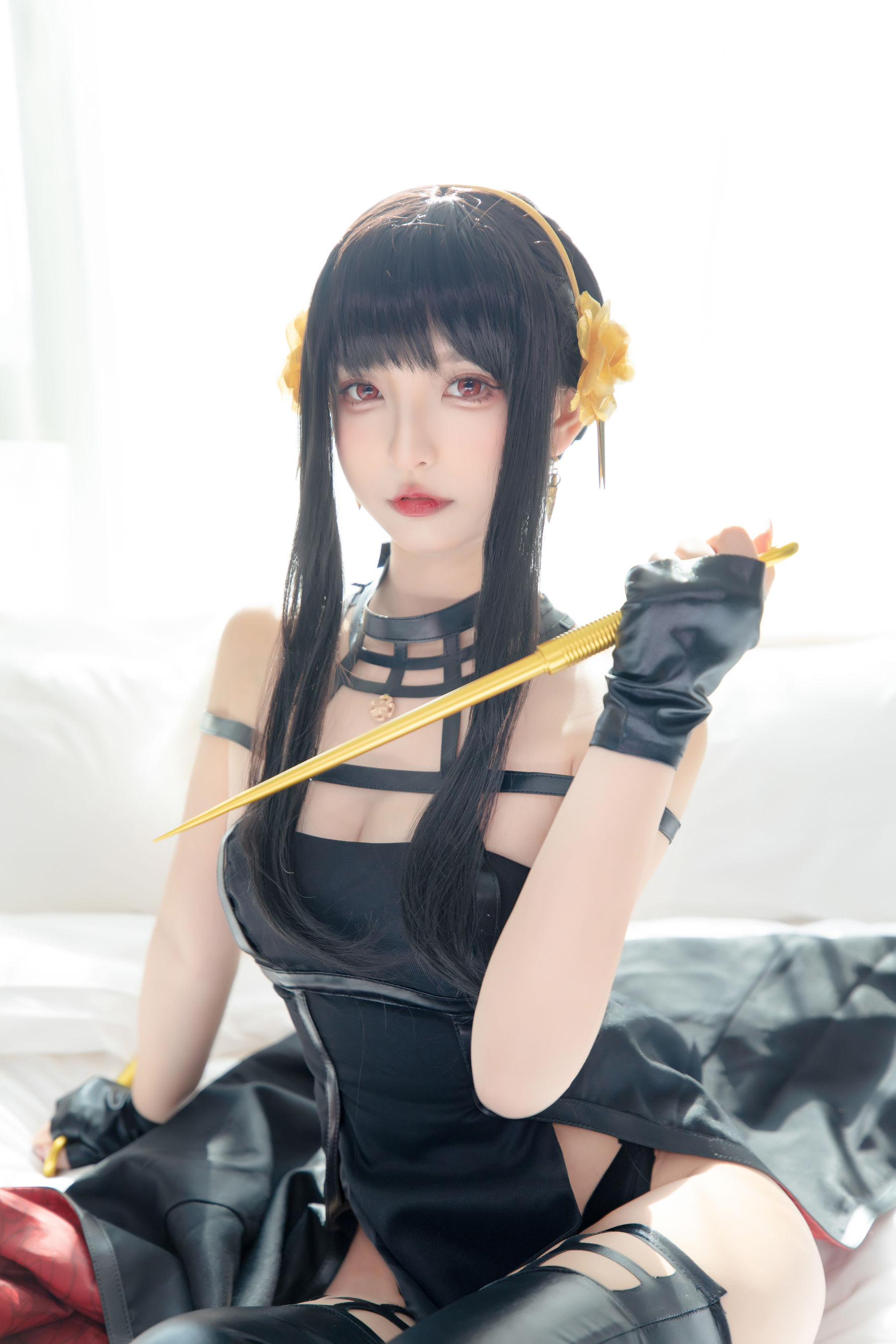 [福利COS] 萝莉神楽板真冬 之约尔太太