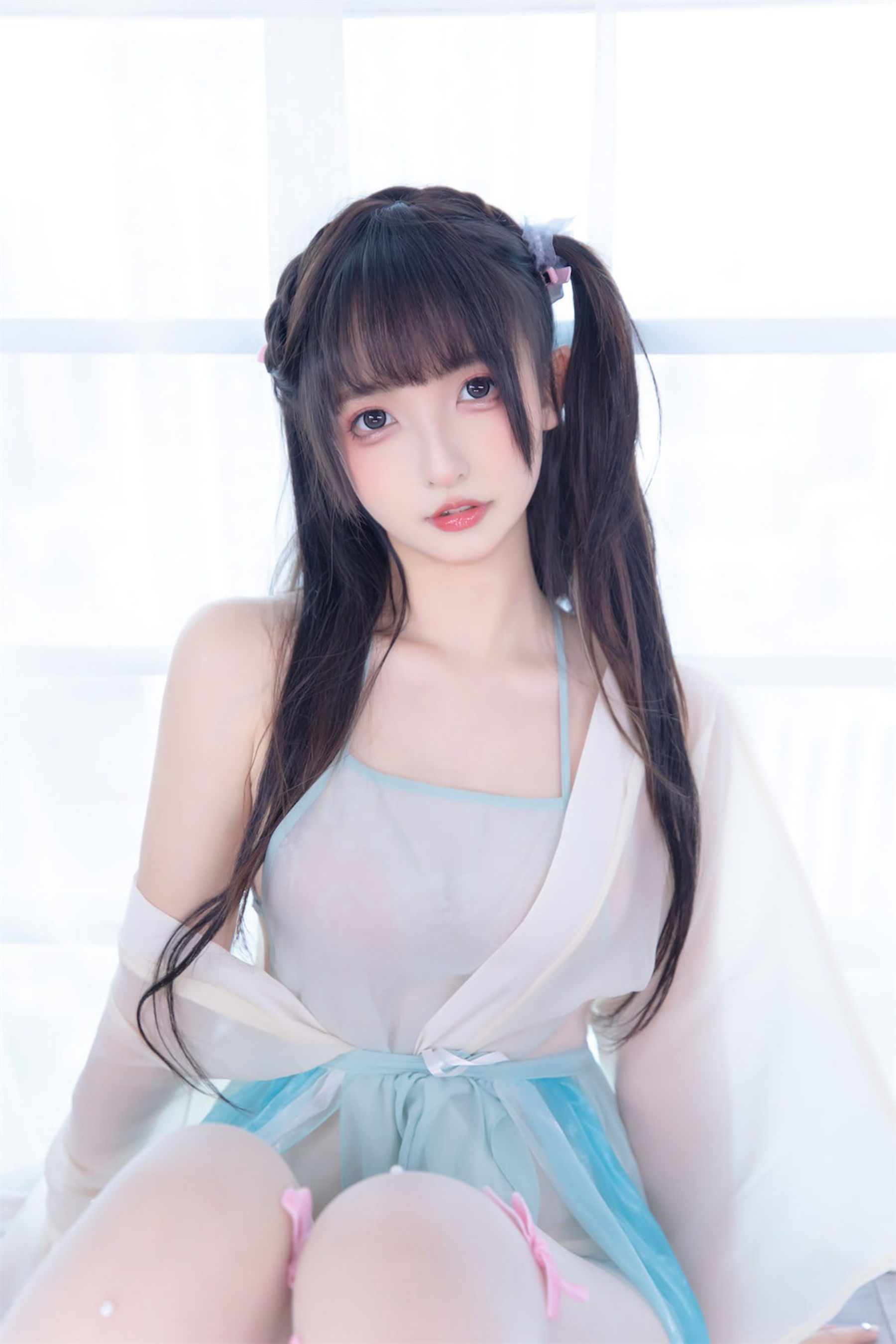 [福利COS] 萝莉神楽板真冬 之醉梦星河