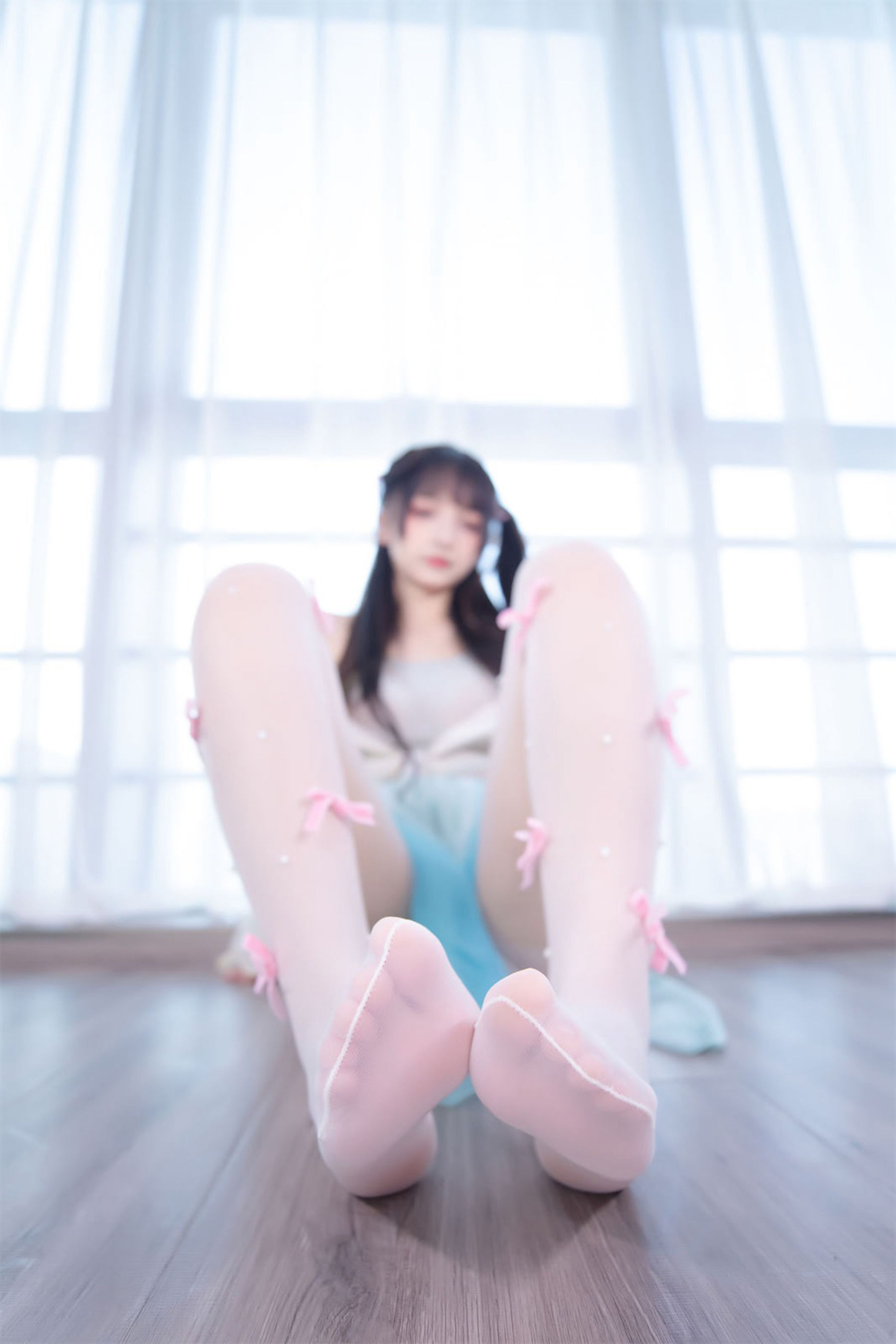 [福利COS] 萝莉神楽板真冬 之醉梦星河