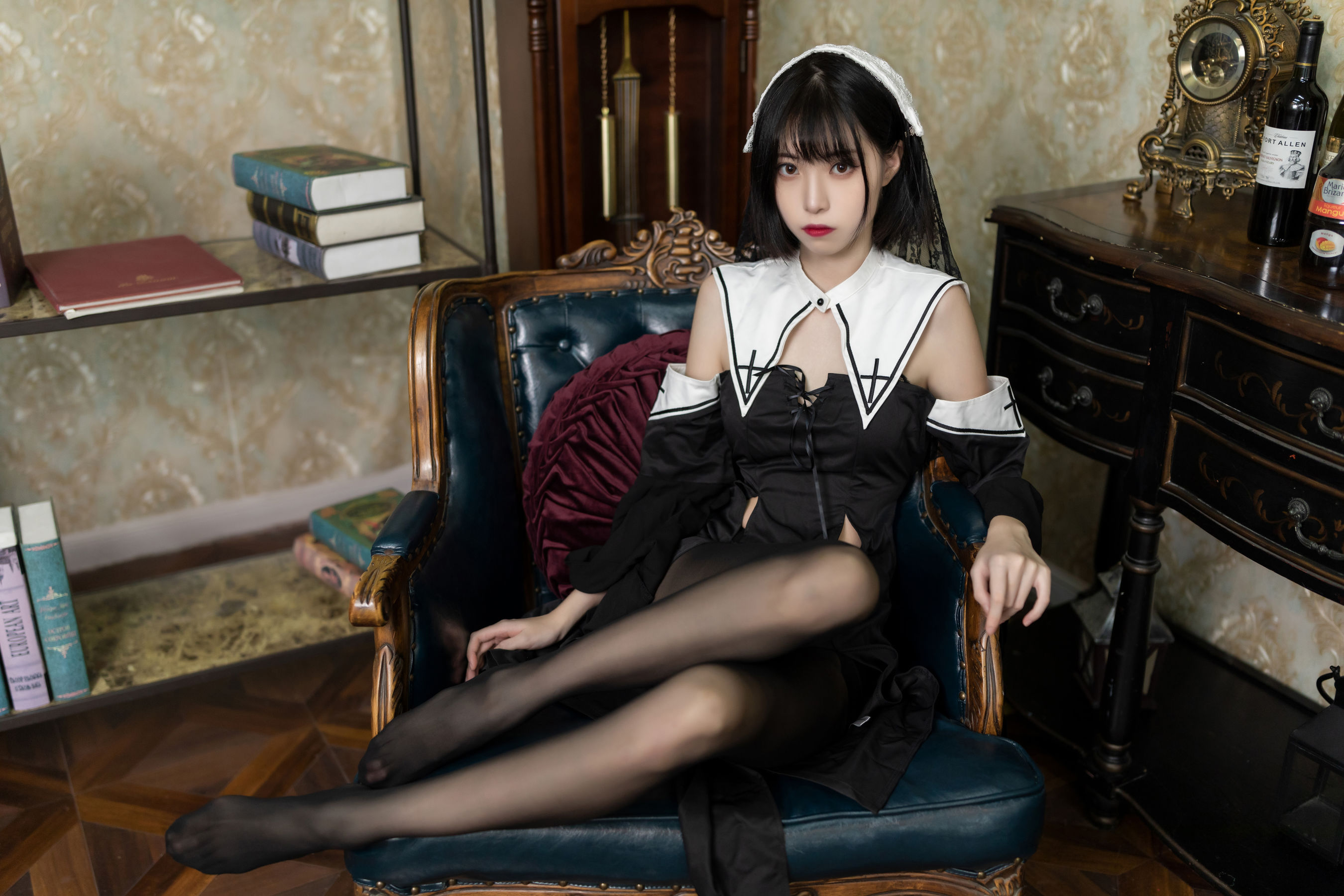 [福利COS] 许岚(叁月life) - 暗黑修女