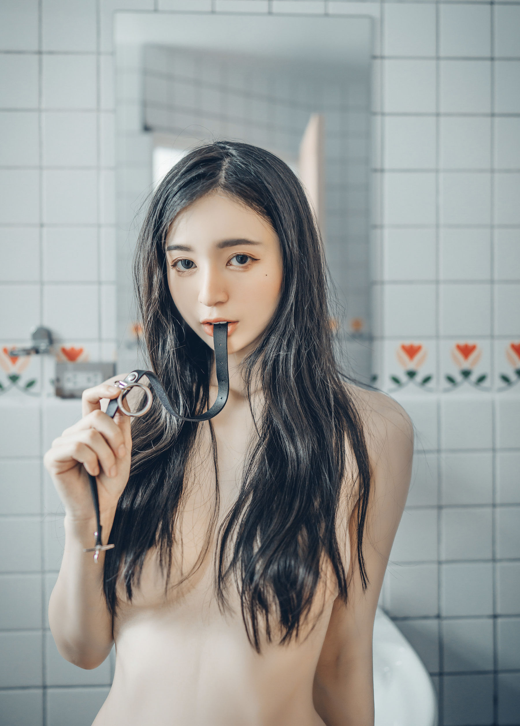 [福利COS] 辰辰 - 浴室里的天使