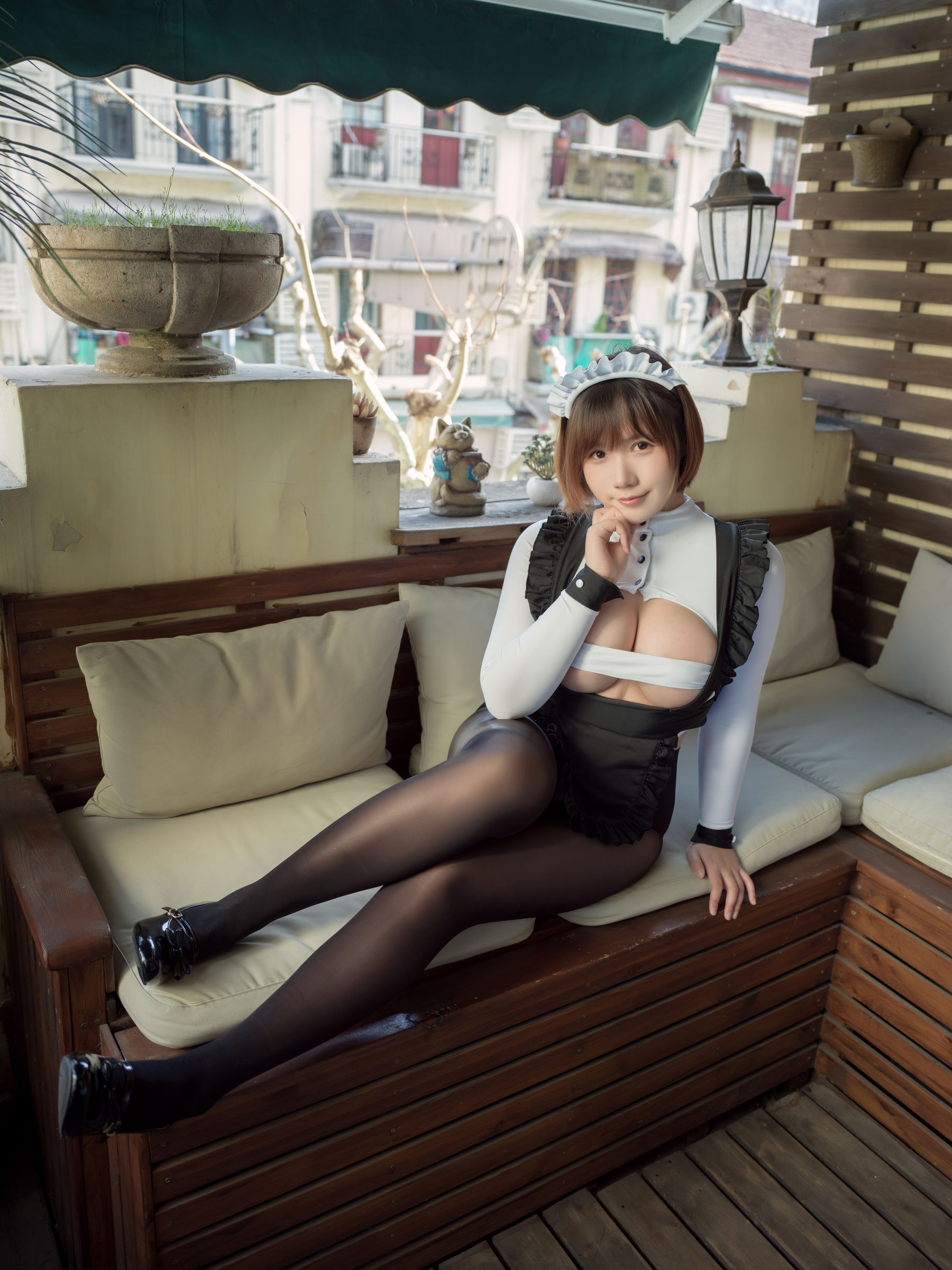 [福利COS] 麻花麻花酱 - 女仆系列