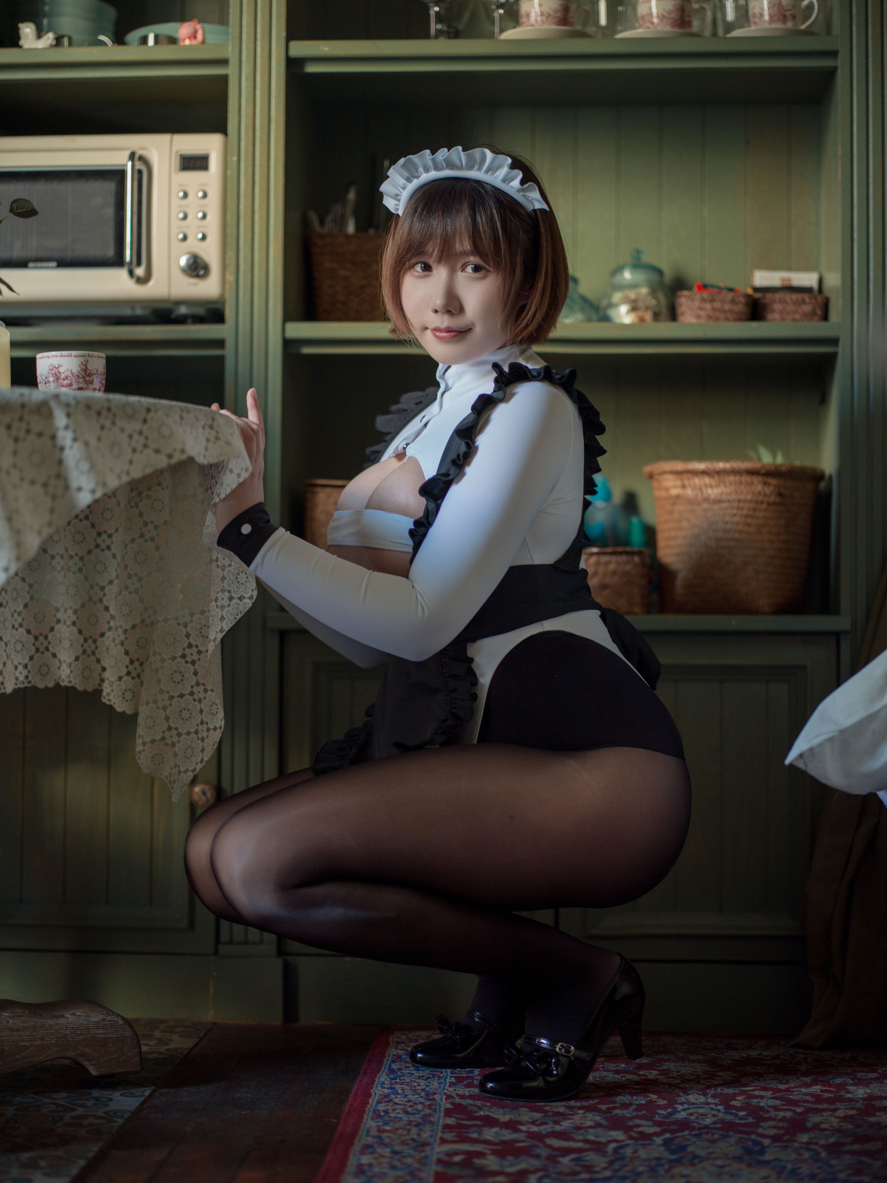 [福利COS] 麻花麻花酱 - 女仆系列