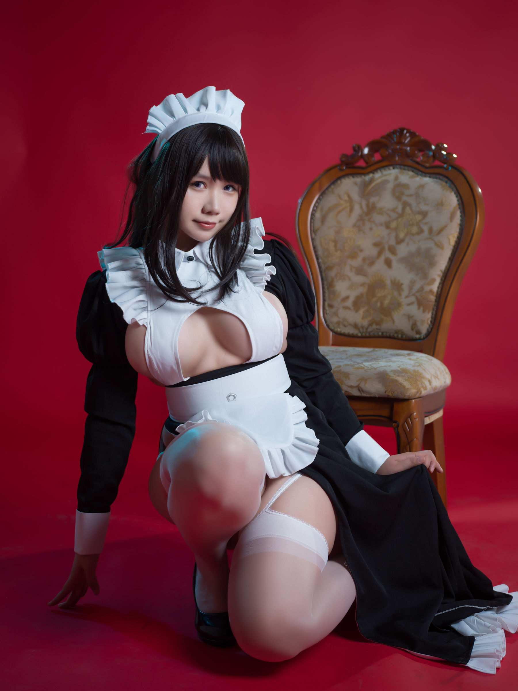 [福利COS] 麻花麻花酱 - 女仆系列