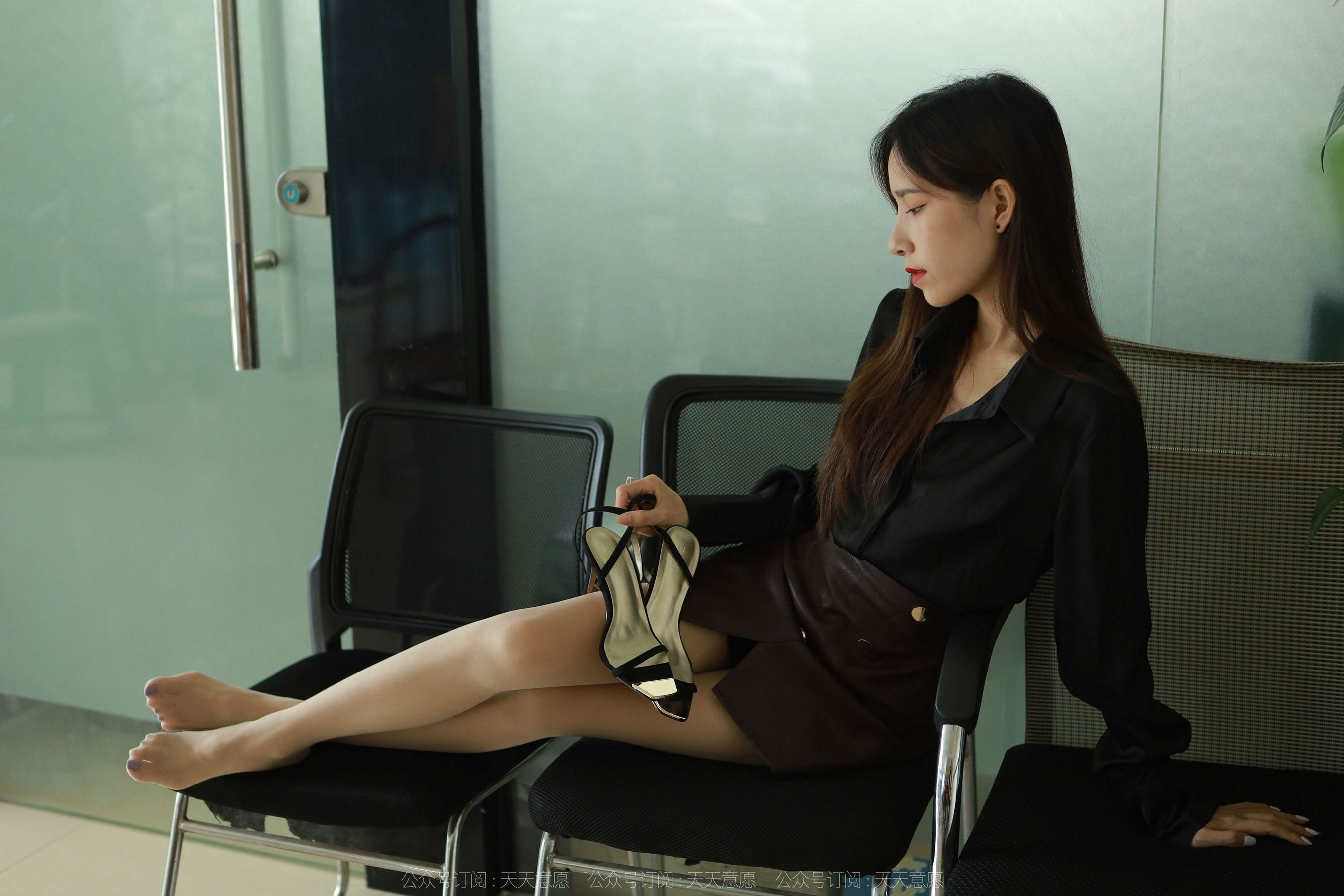 [IESS异思趣向]  模特：美子 《办公室的温情》