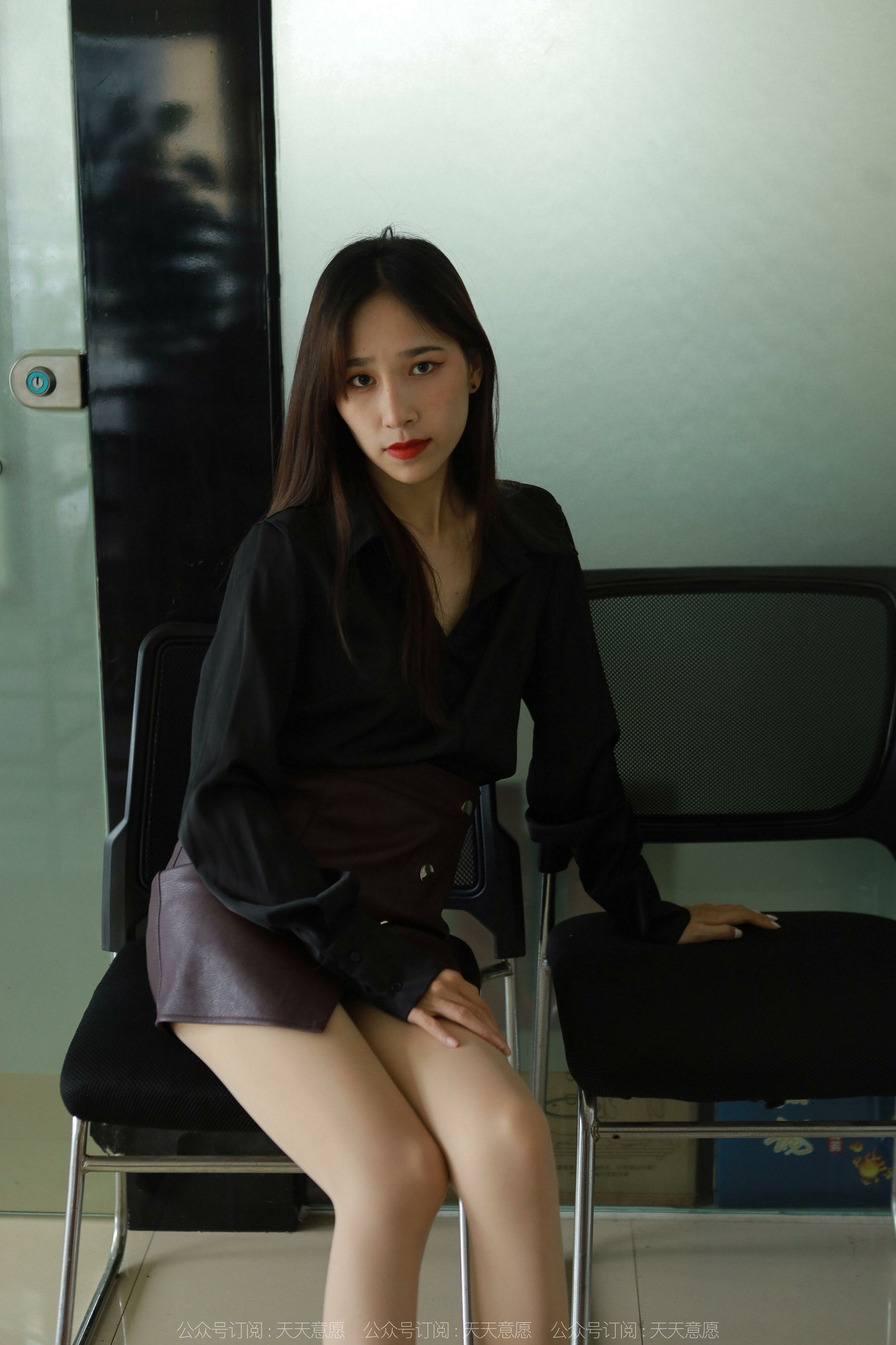 [IESS异思趣向]  模特：美子 《办公室的温情》