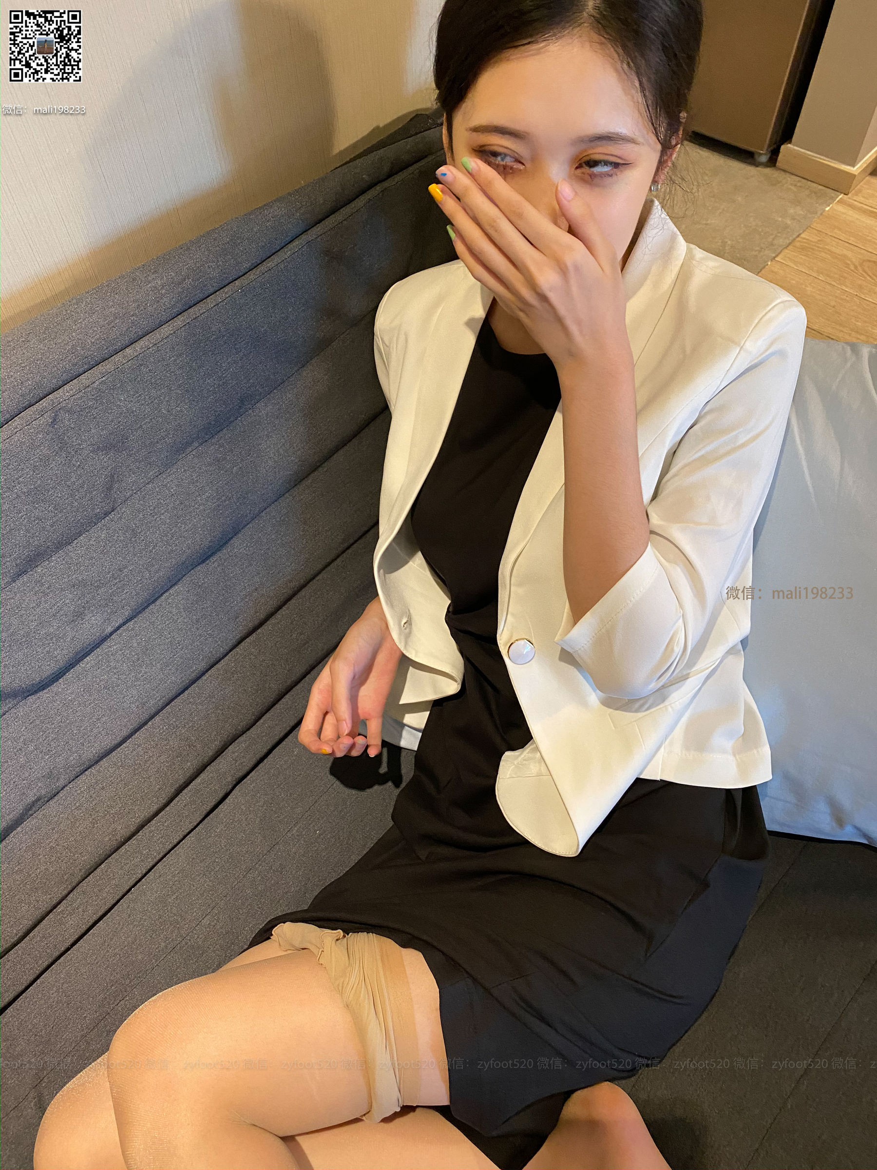 [ISS系列]  欣欣 白西装
