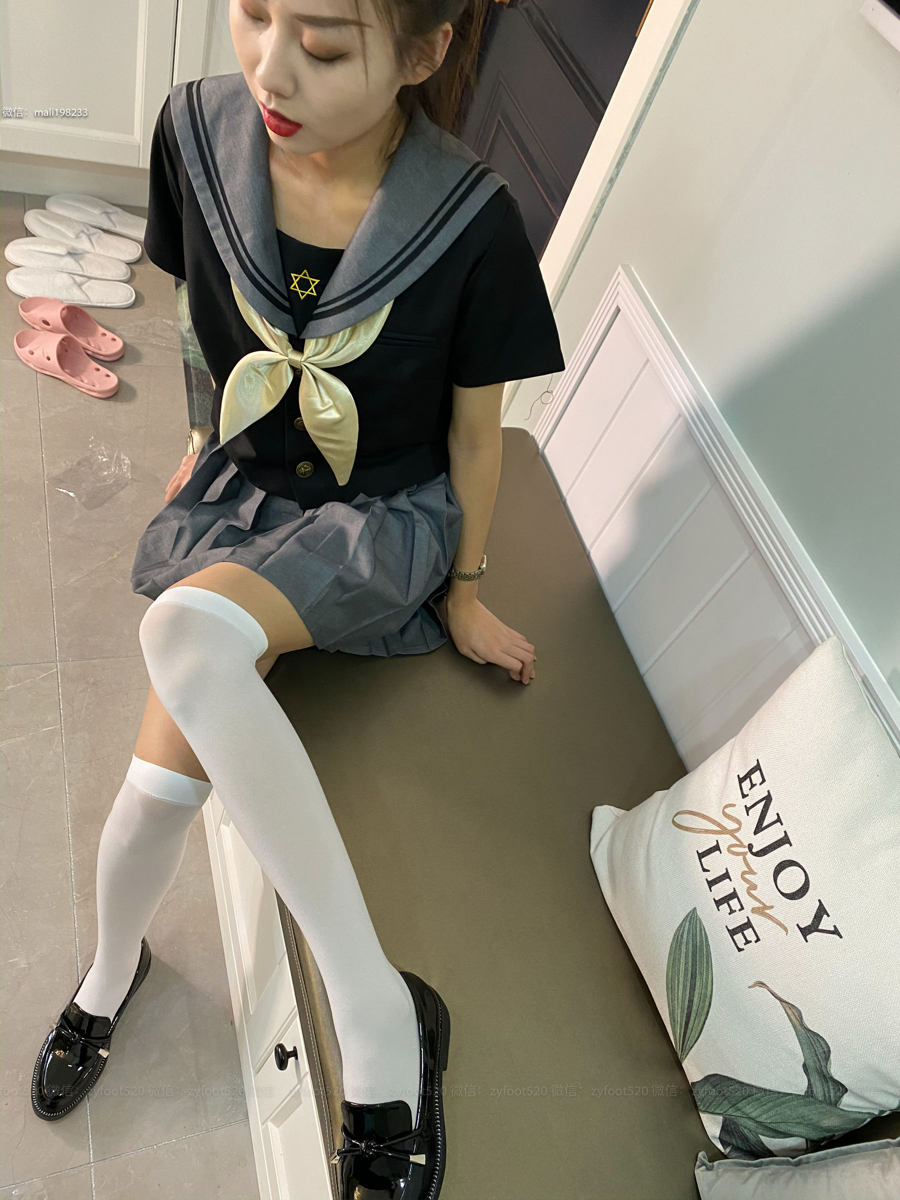 [ISS系列]  洋洋 JK白