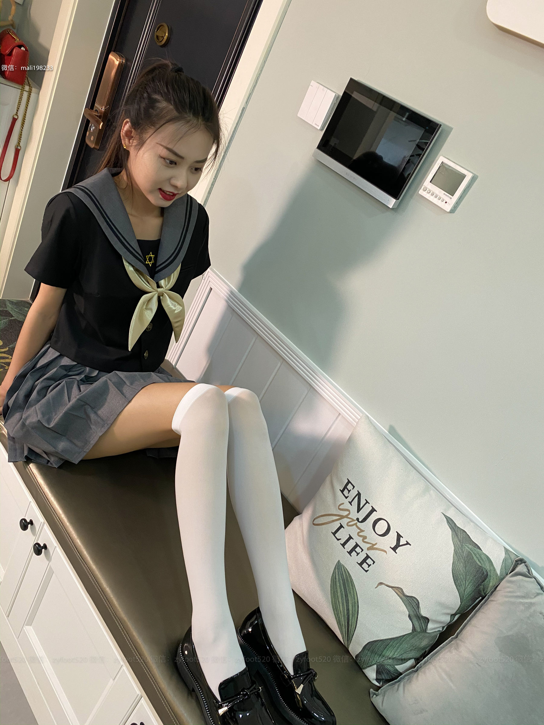 [ISS系列]  洋洋 JK白