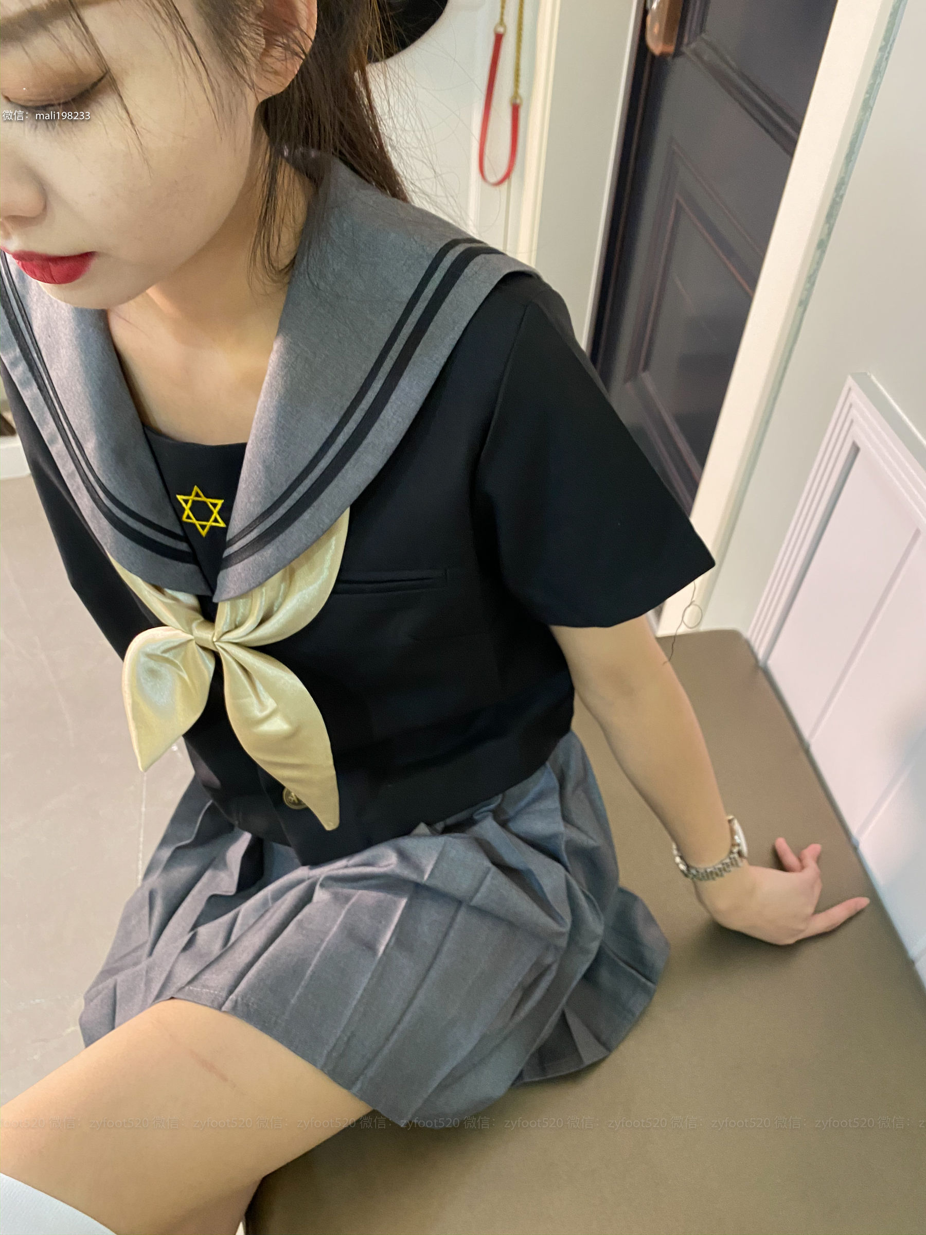 [ISS系列]  洋洋 JK白