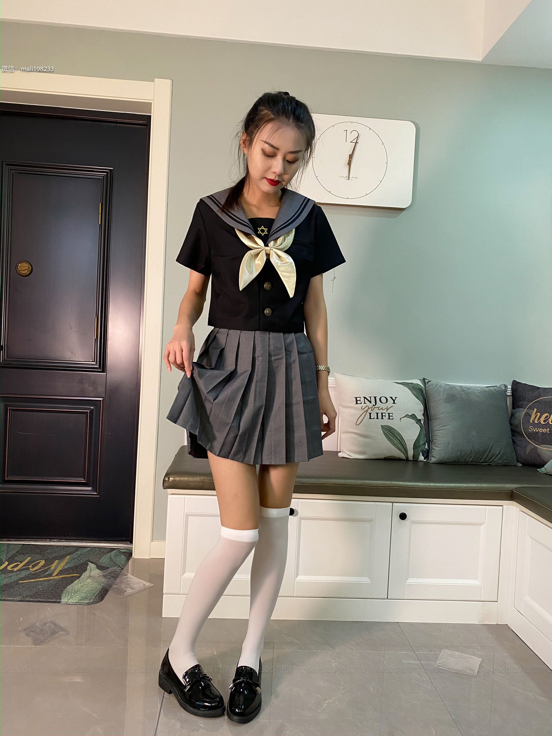 [ISS系列]  洋洋 JK白