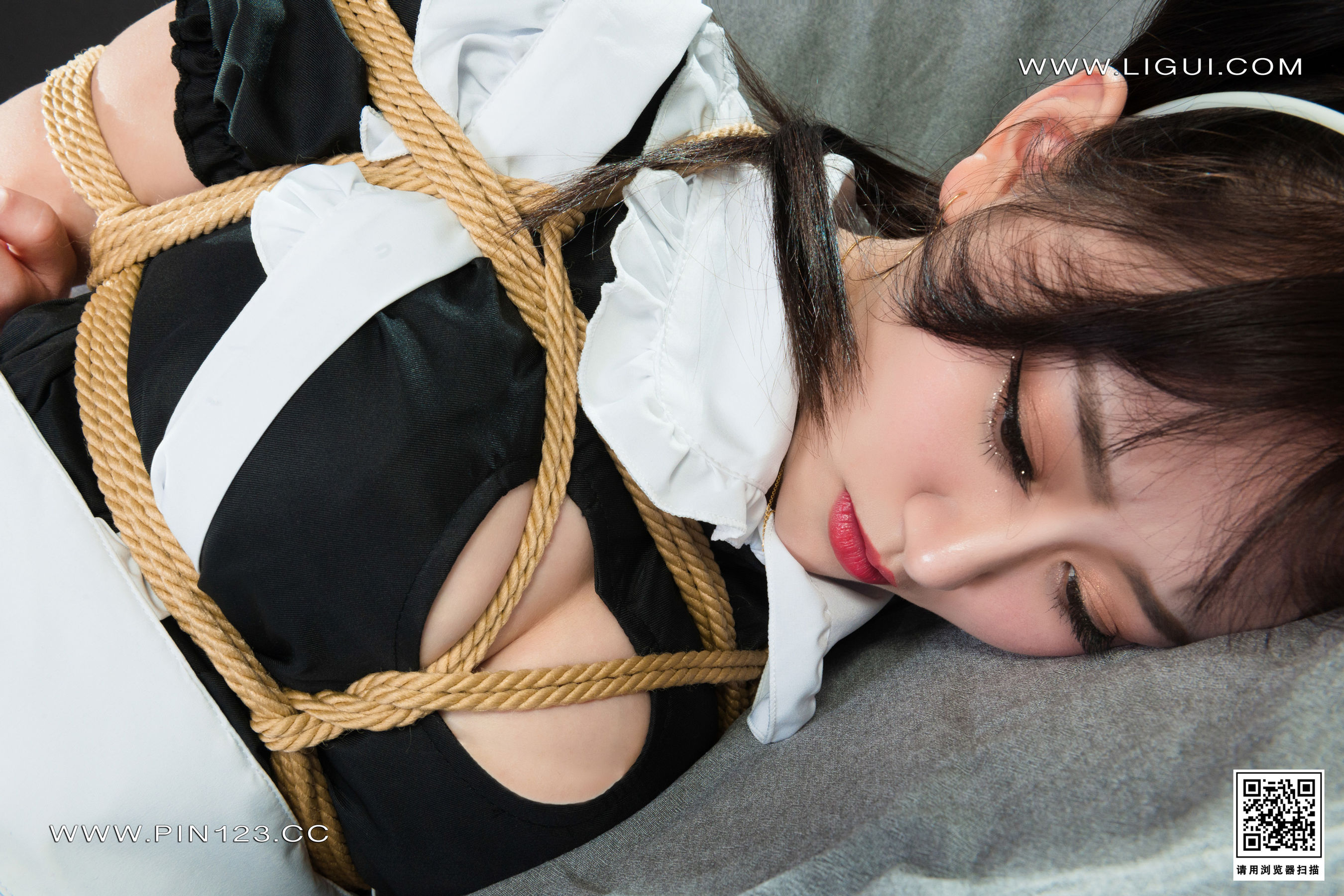 [丽柜Ligui]  小熊 缚娇垂泪