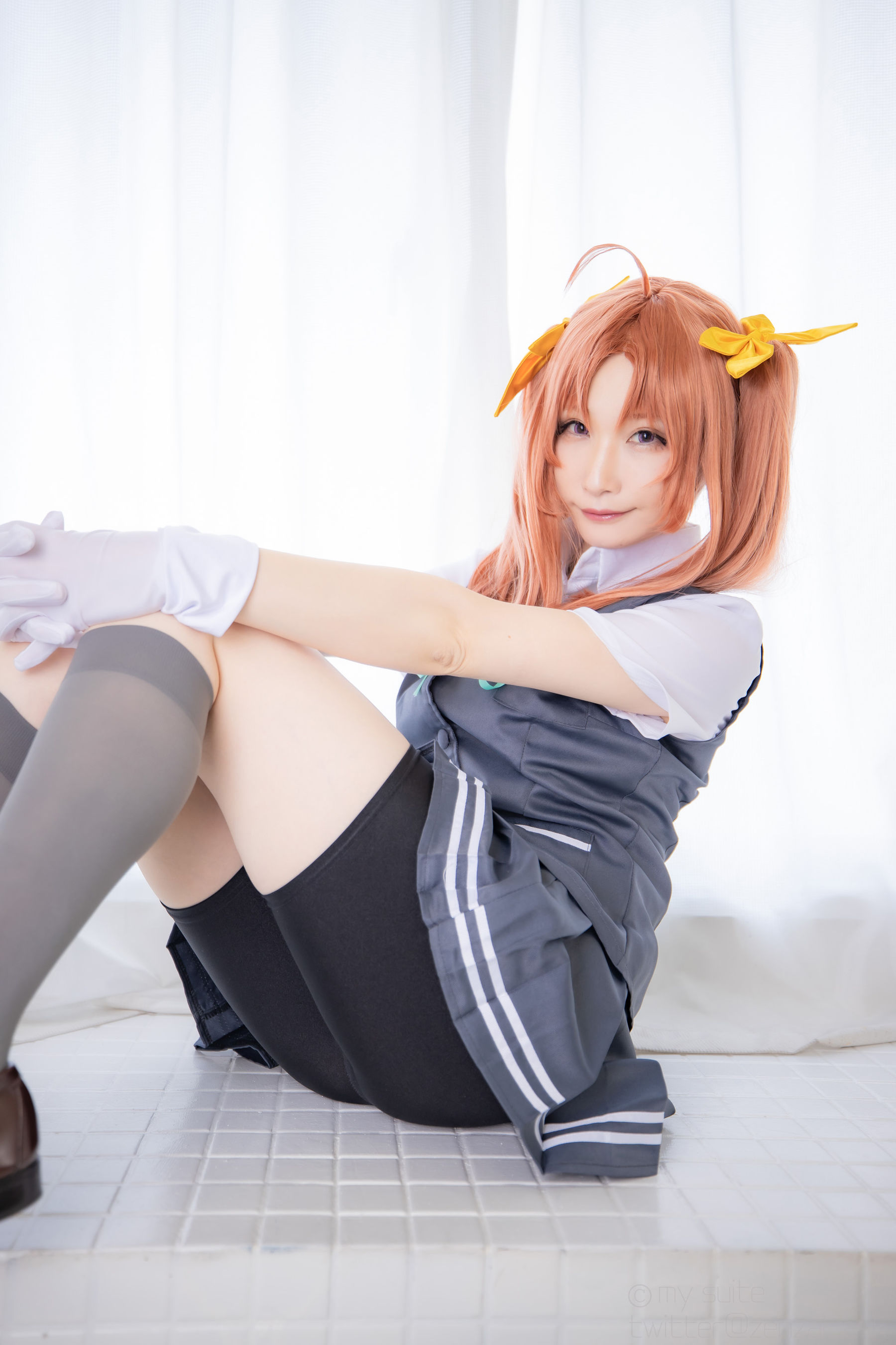 [福利COS] (Cosplay)[my suite] Atsuki あつき - スパッツと競泳水着を堪能するROM Suite Collection.36