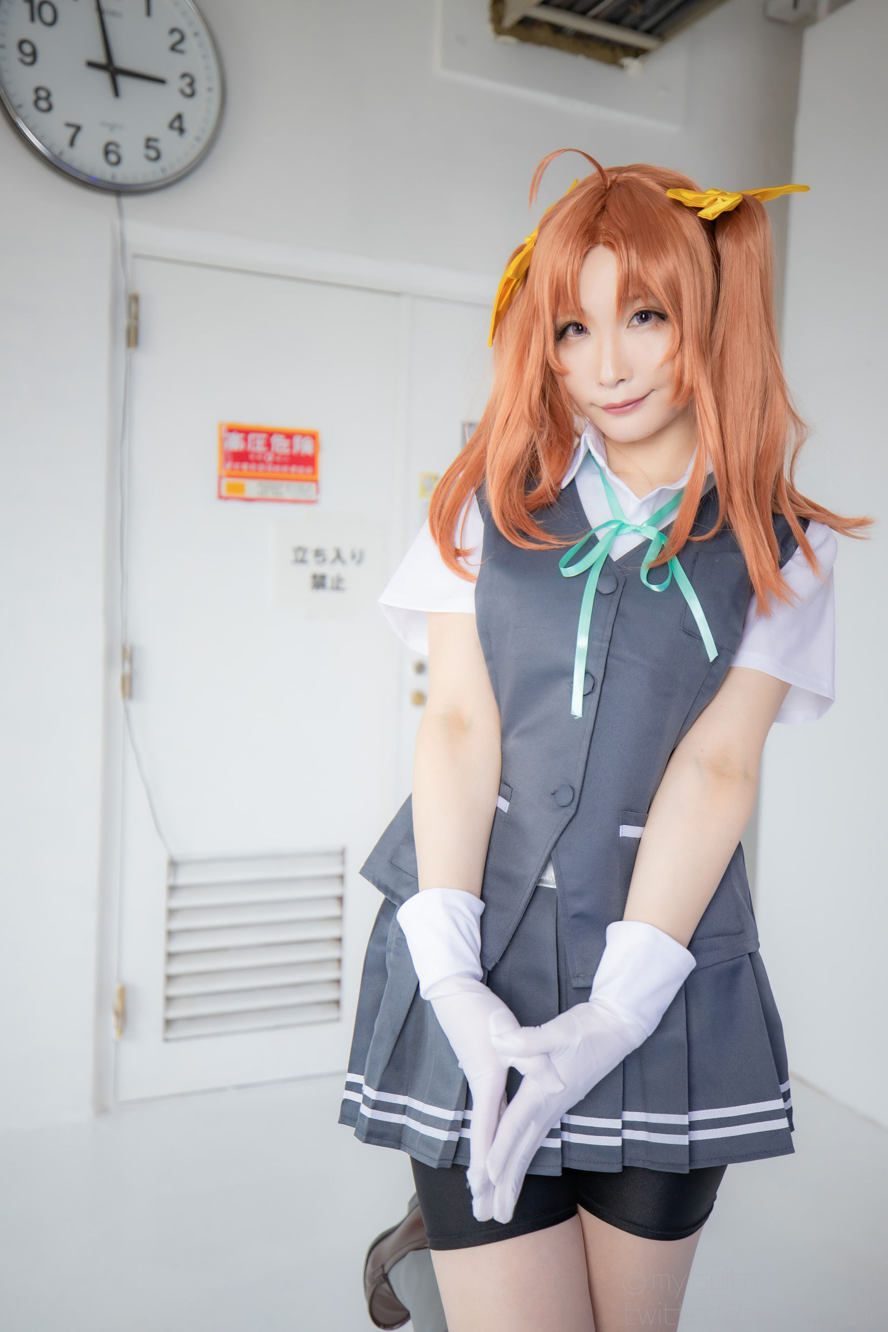[福利COS] (Cosplay)[my suite] Atsuki あつき - スパッツと競泳水着を堪能するROM Suite Collection.36