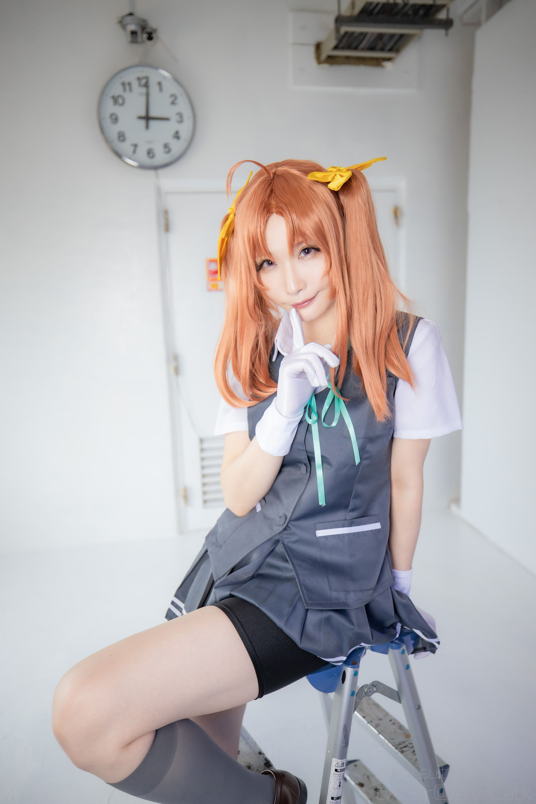 [福利COS] (Cosplay)[my suite] Atsuki あつき - スパッツと競泳水着を堪能するROM Suite Collection.36