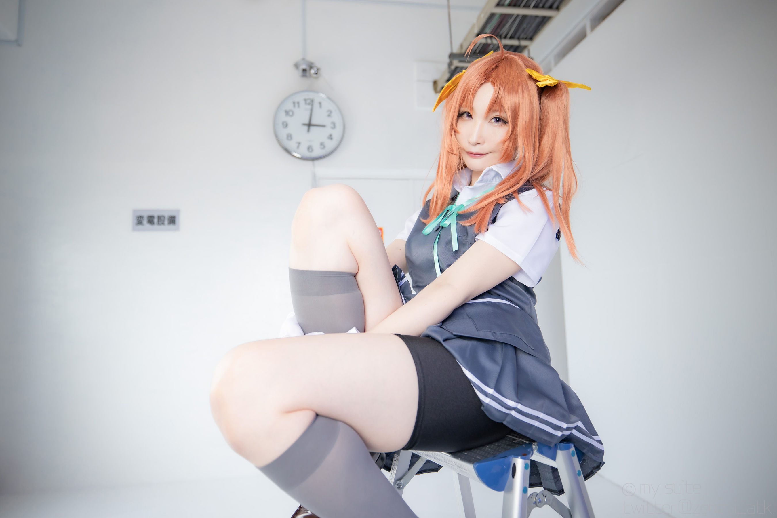 [福利COS] (Cosplay)[my suite] Atsuki あつき - スパッツと競泳水着を堪能するROM Suite Collection.36
