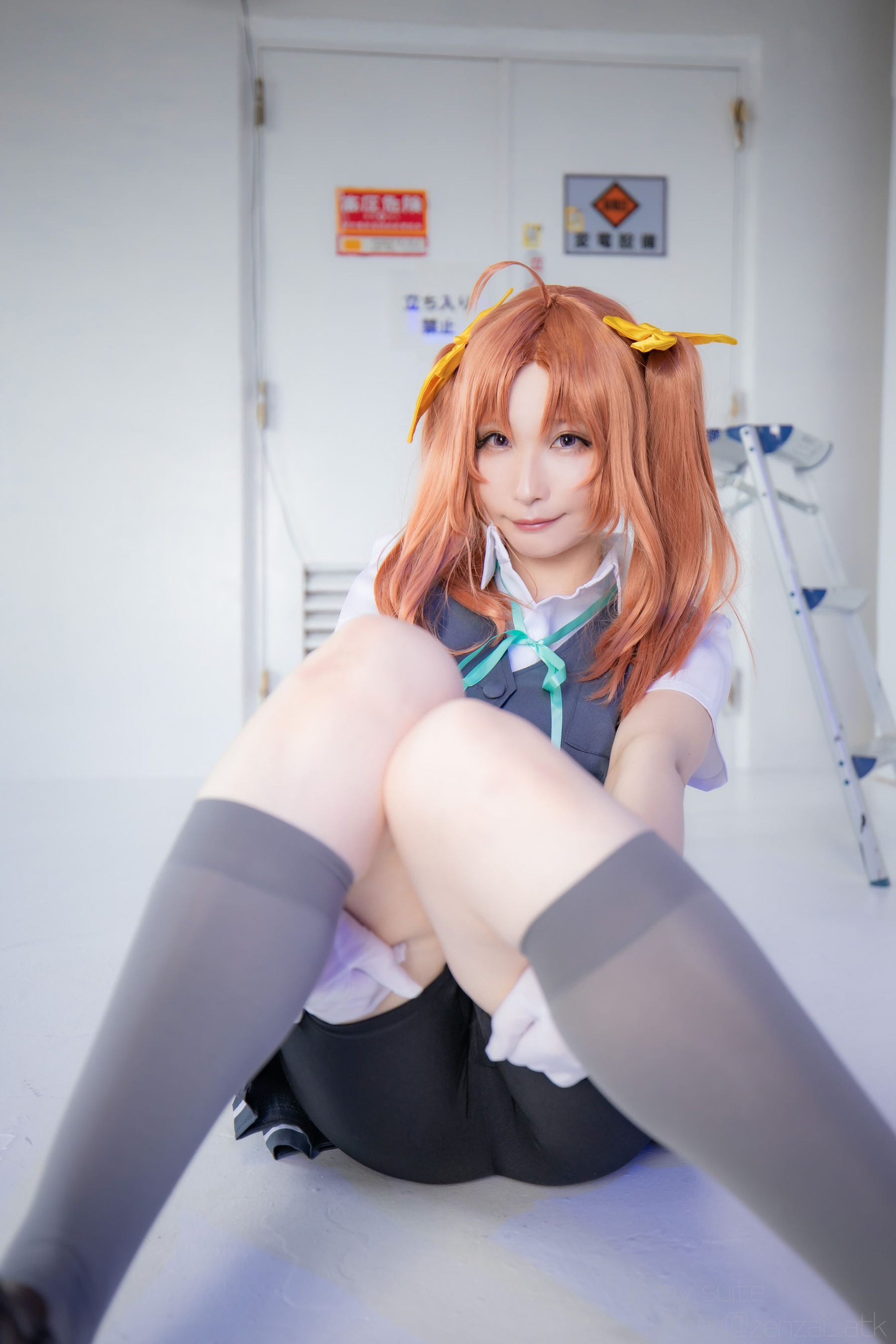 [福利COS] (Cosplay)[my suite] Atsuki あつき - スパッツと競泳水着を堪能するROM Suite Collection.36