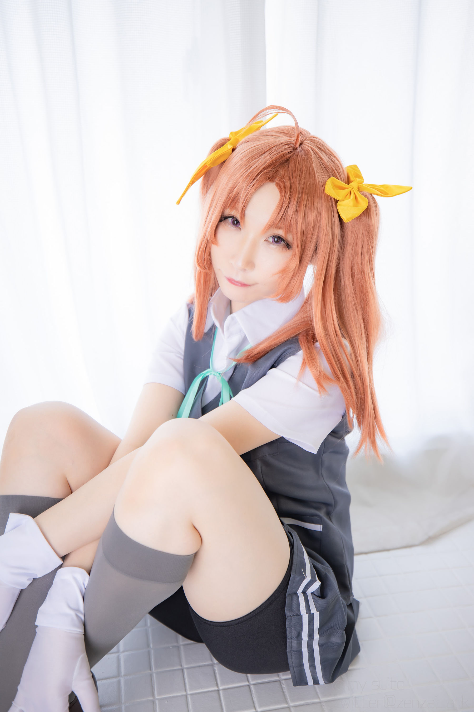 [福利COS] (Cosplay)[my suite] Atsuki あつき - スパッツと競泳水着を堪能するROM Suite Collection.36