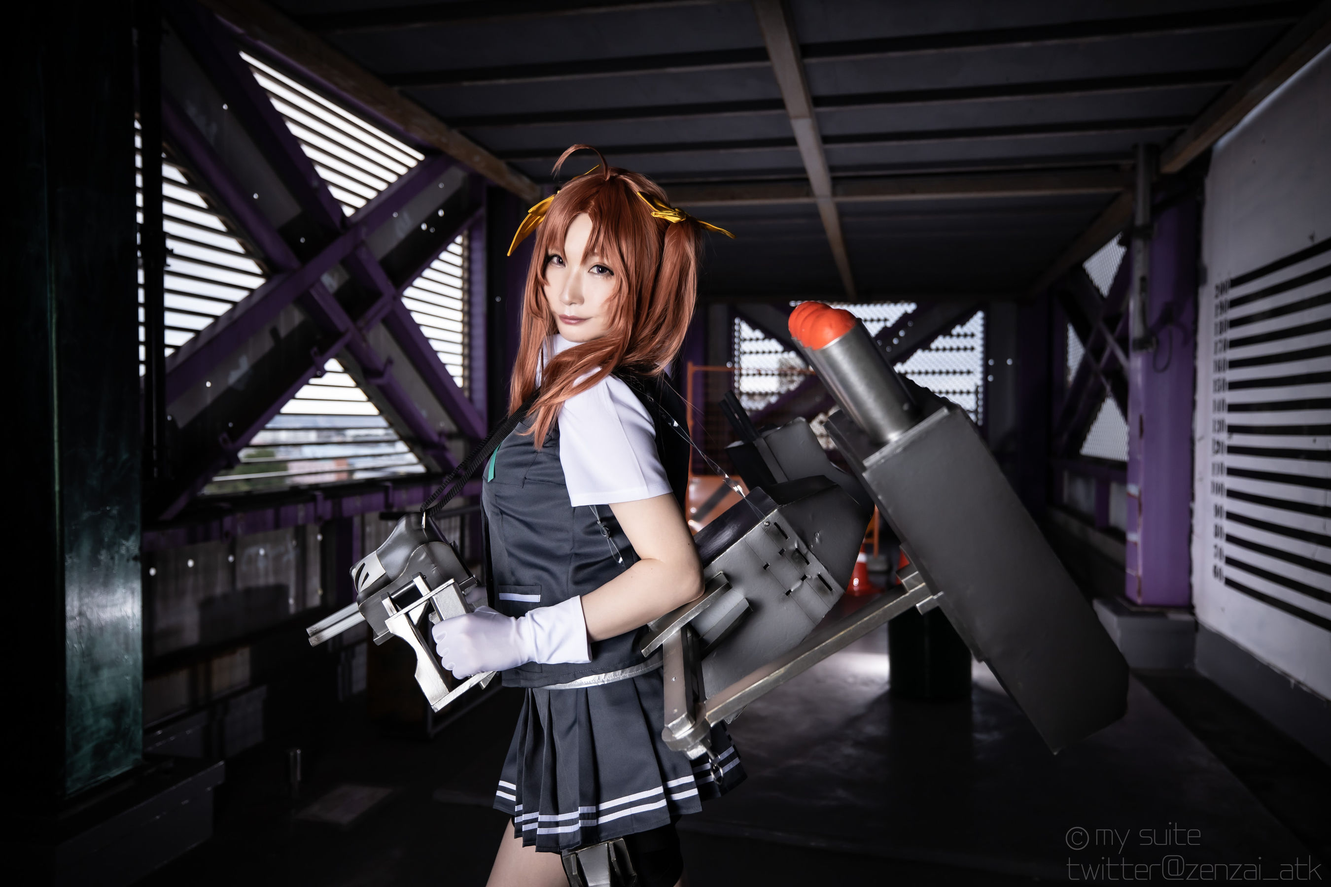 [福利COS] (Cosplay)[my suite] Atsuki あつき - スパッツと競泳水着を堪能するROM Suite Collection.36