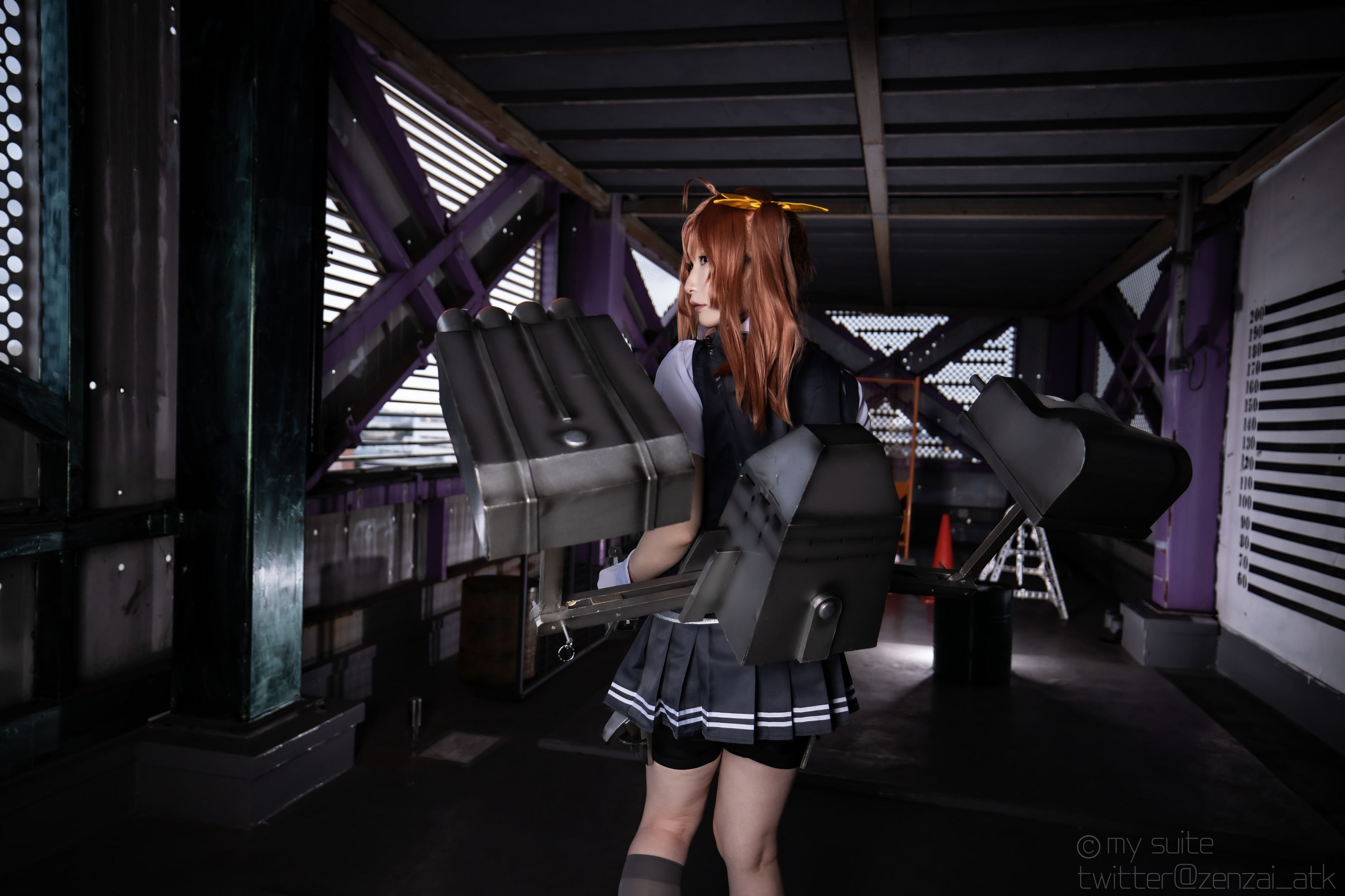 [福利COS] (Cosplay)[my suite] Atsuki あつき - スパッツと競泳水着を堪能するROM Suite Collection.36
