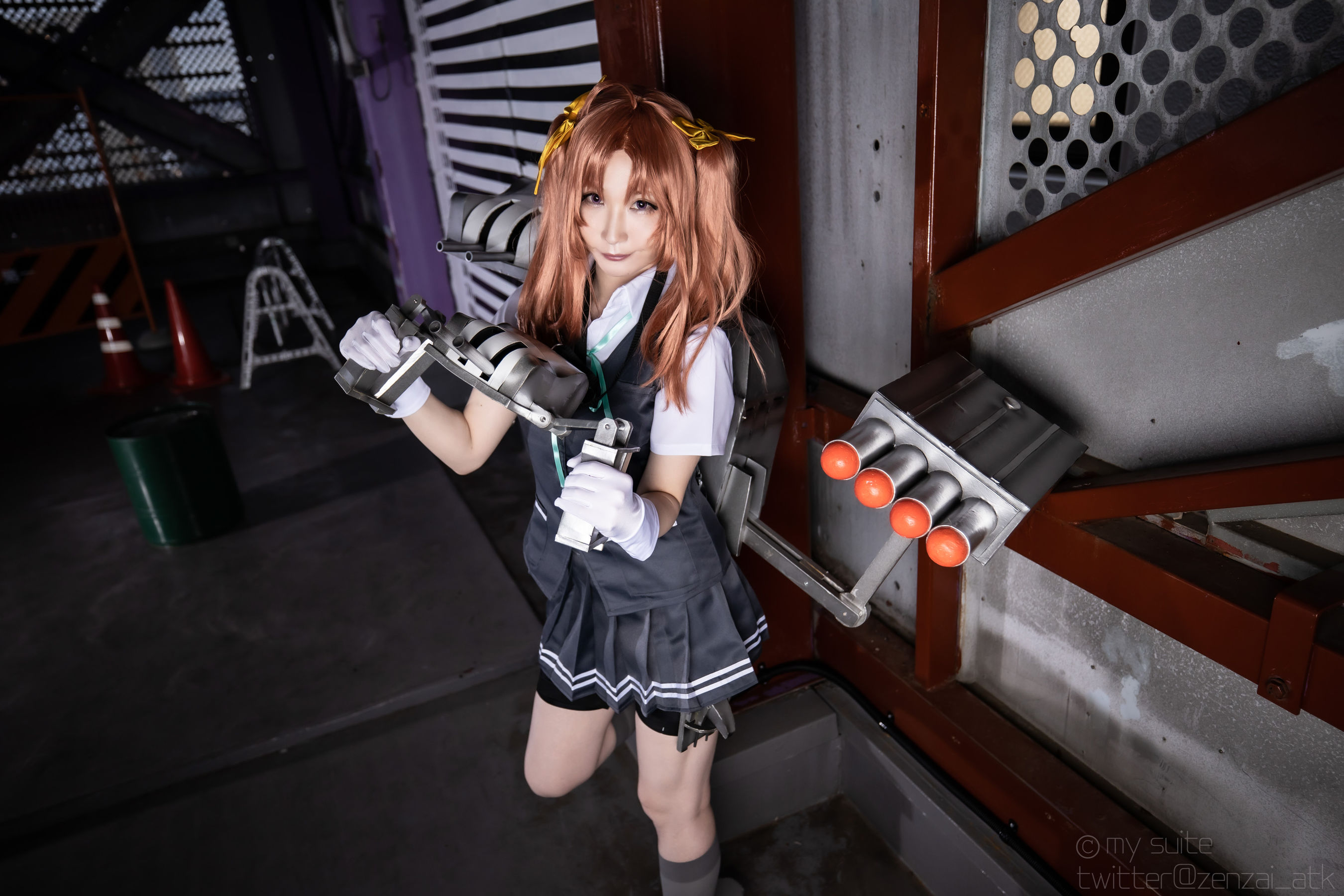 [福利COS] (Cosplay)[my suite] Atsuki あつき - スパッツと競泳水着を堪能するROM Suite Collection.36