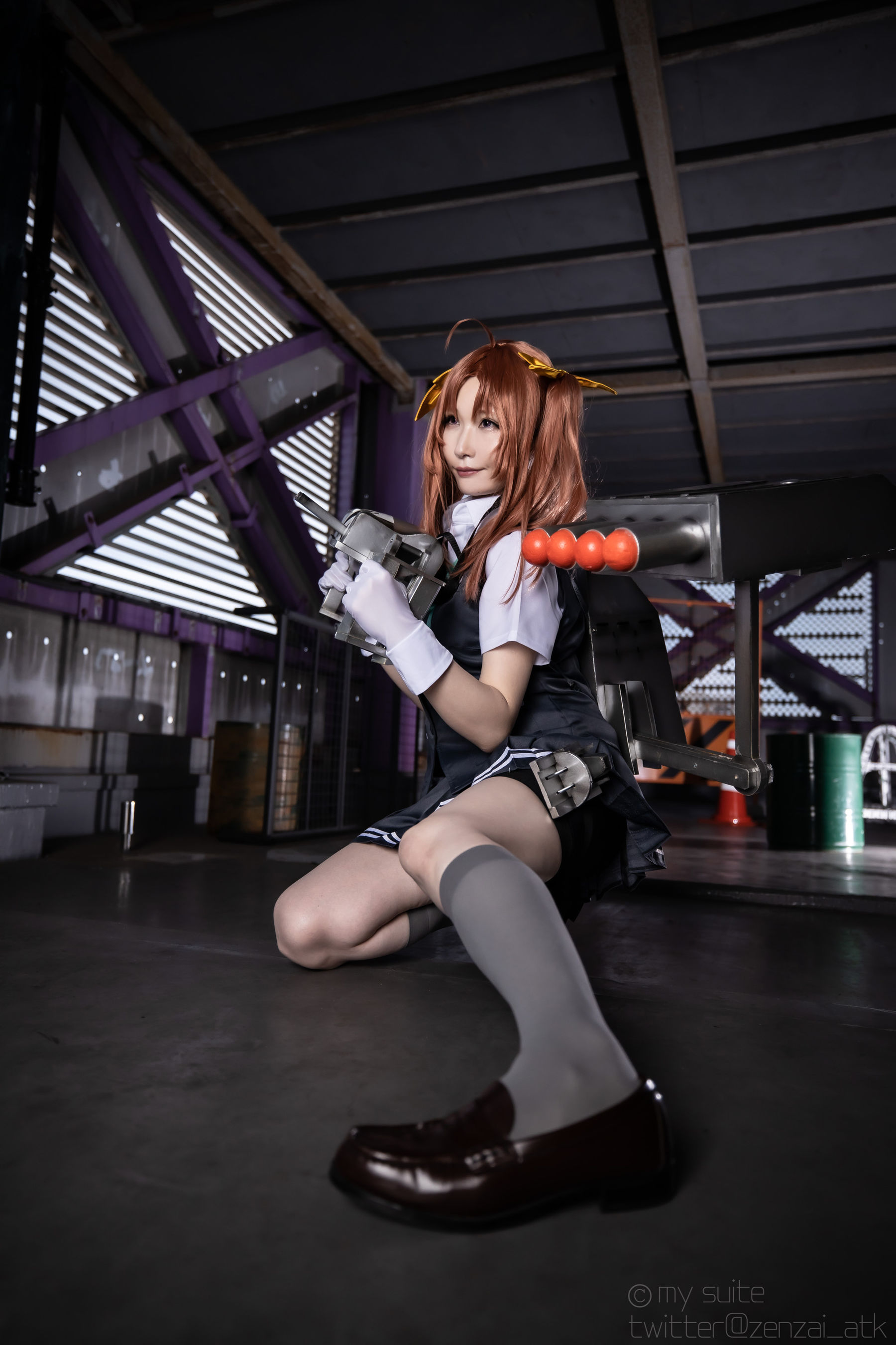 [福利COS] (Cosplay)[my suite] Atsuki あつき - スパッツと競泳水着を堪能するROM Suite Collection.36