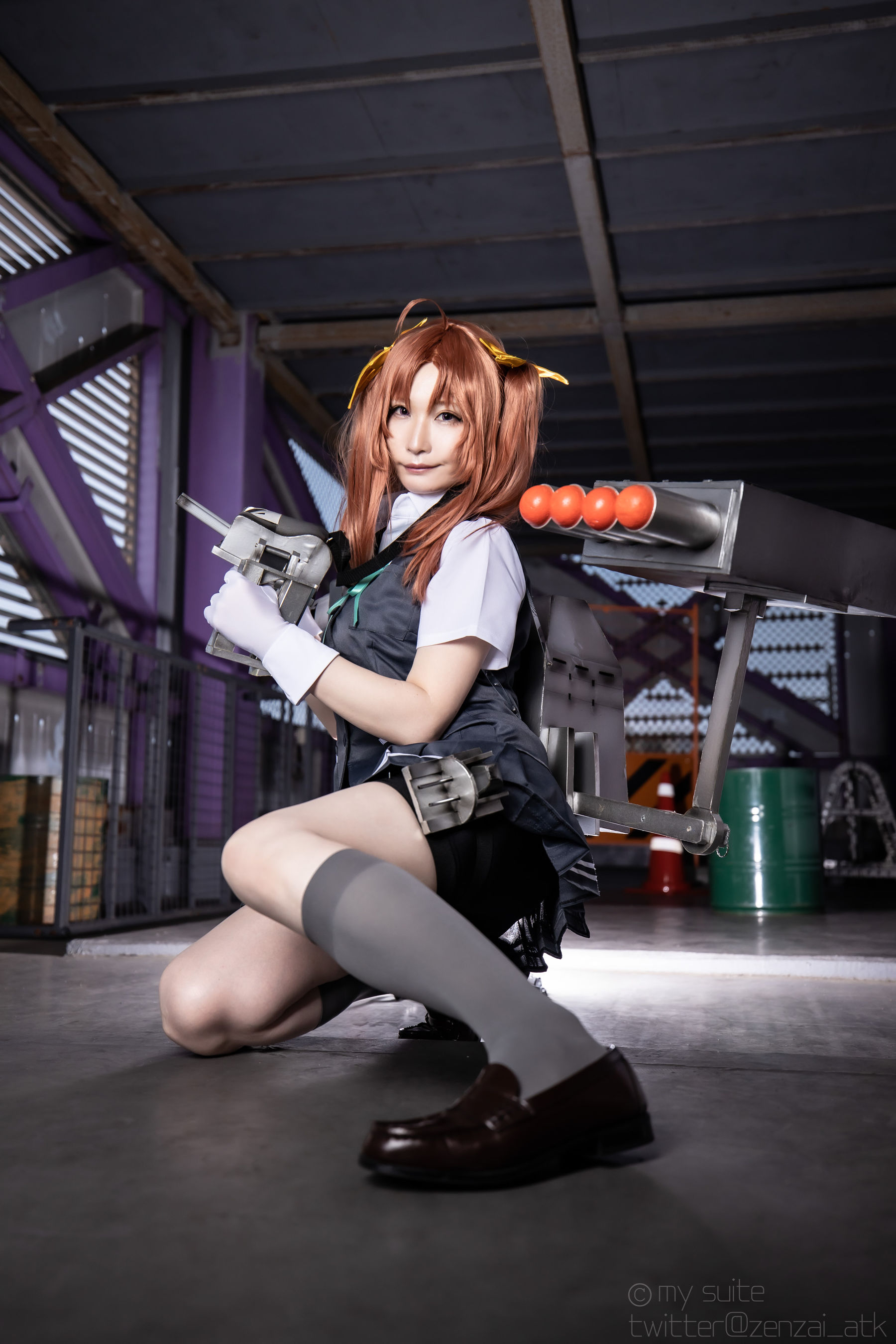 [福利COS] (Cosplay)[my suite] Atsuki あつき - スパッツと競泳水着を堪能するROM Suite Collection.36