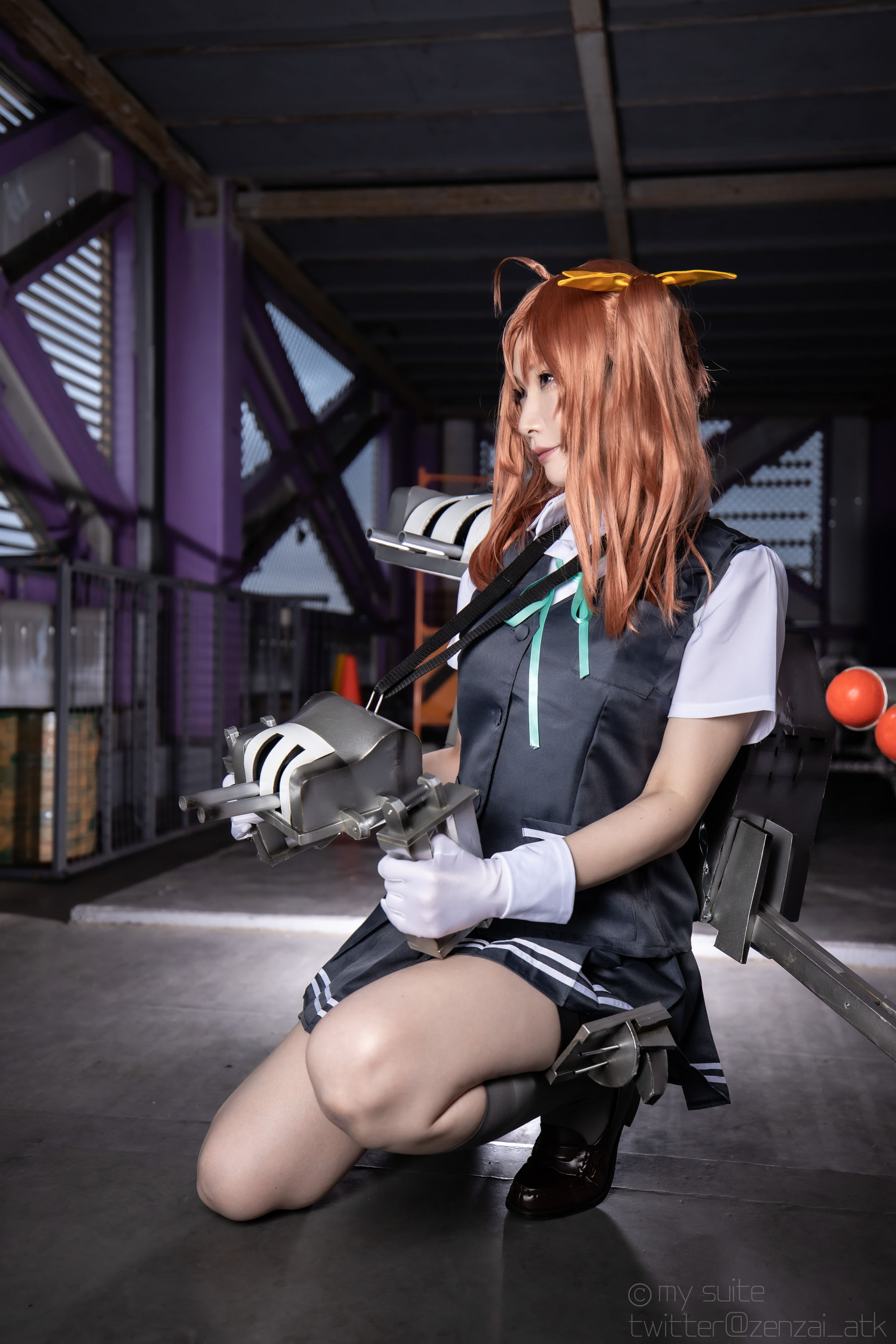 [福利COS] (Cosplay)[my suite] Atsuki あつき - スパッツと競泳水着を堪能するROM Suite Collection.36