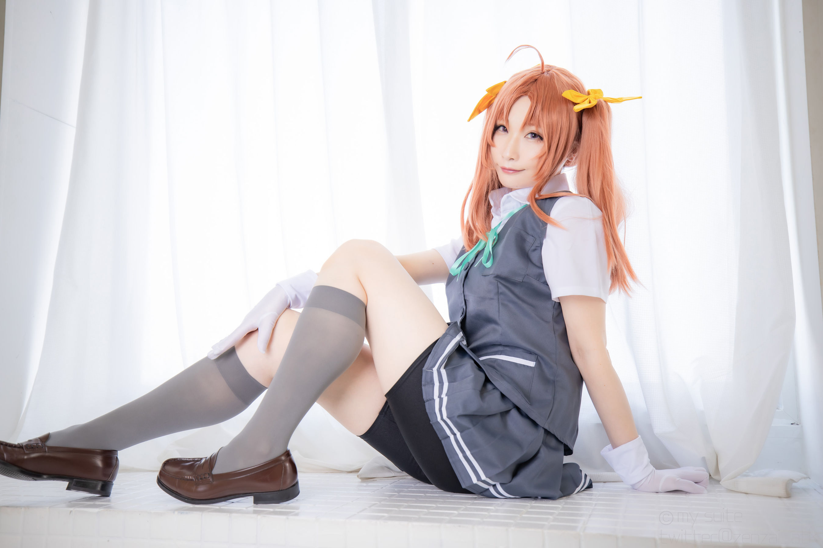 [福利COS] (Cosplay)[my suite] Atsuki あつき - スパッツと競泳水着を堪能するROM Suite Collection.36