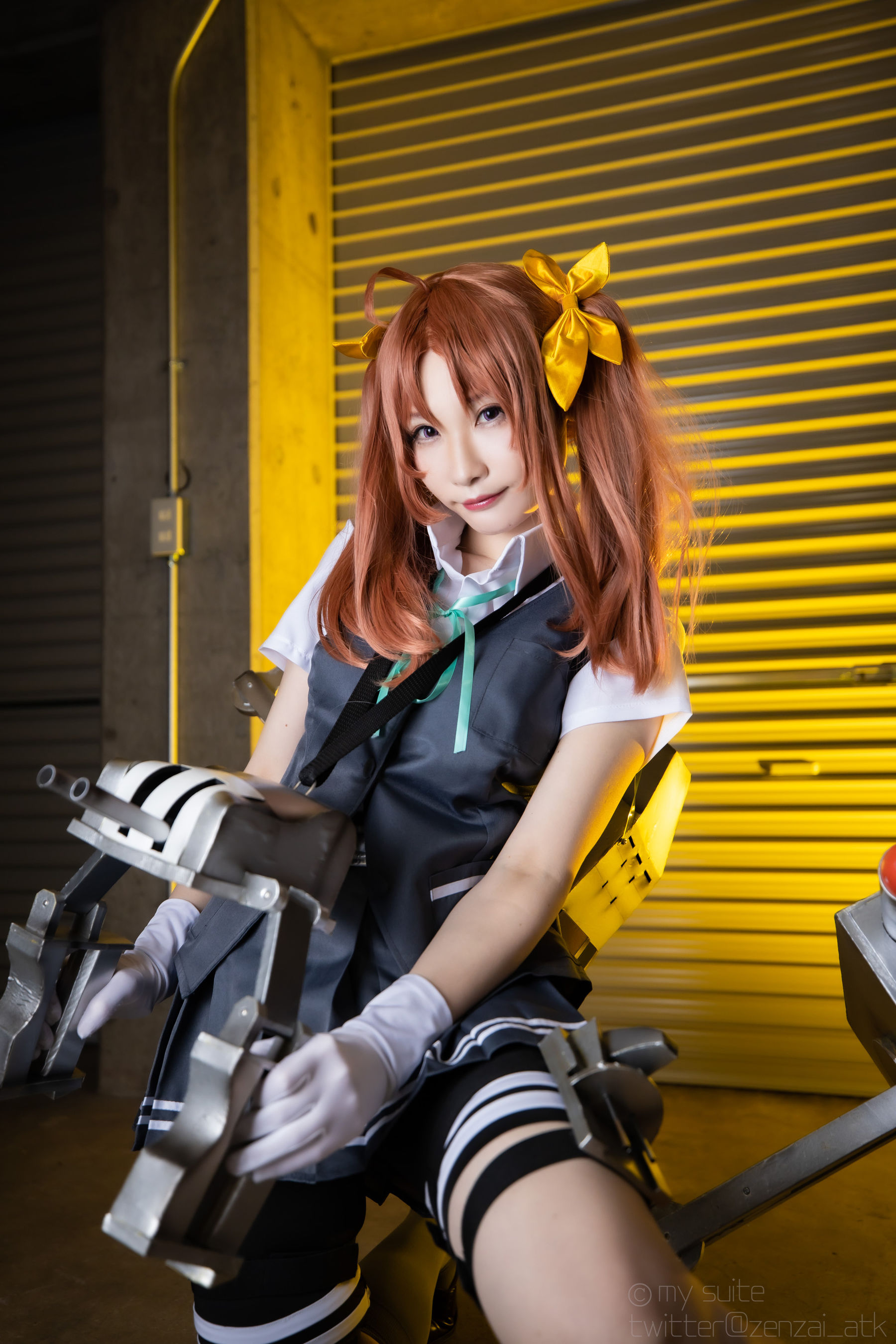 [福利COS] (Cosplay)[my suite] Atsuki あつき - スパッツと競泳水着を堪能するROM Suite Collection.36