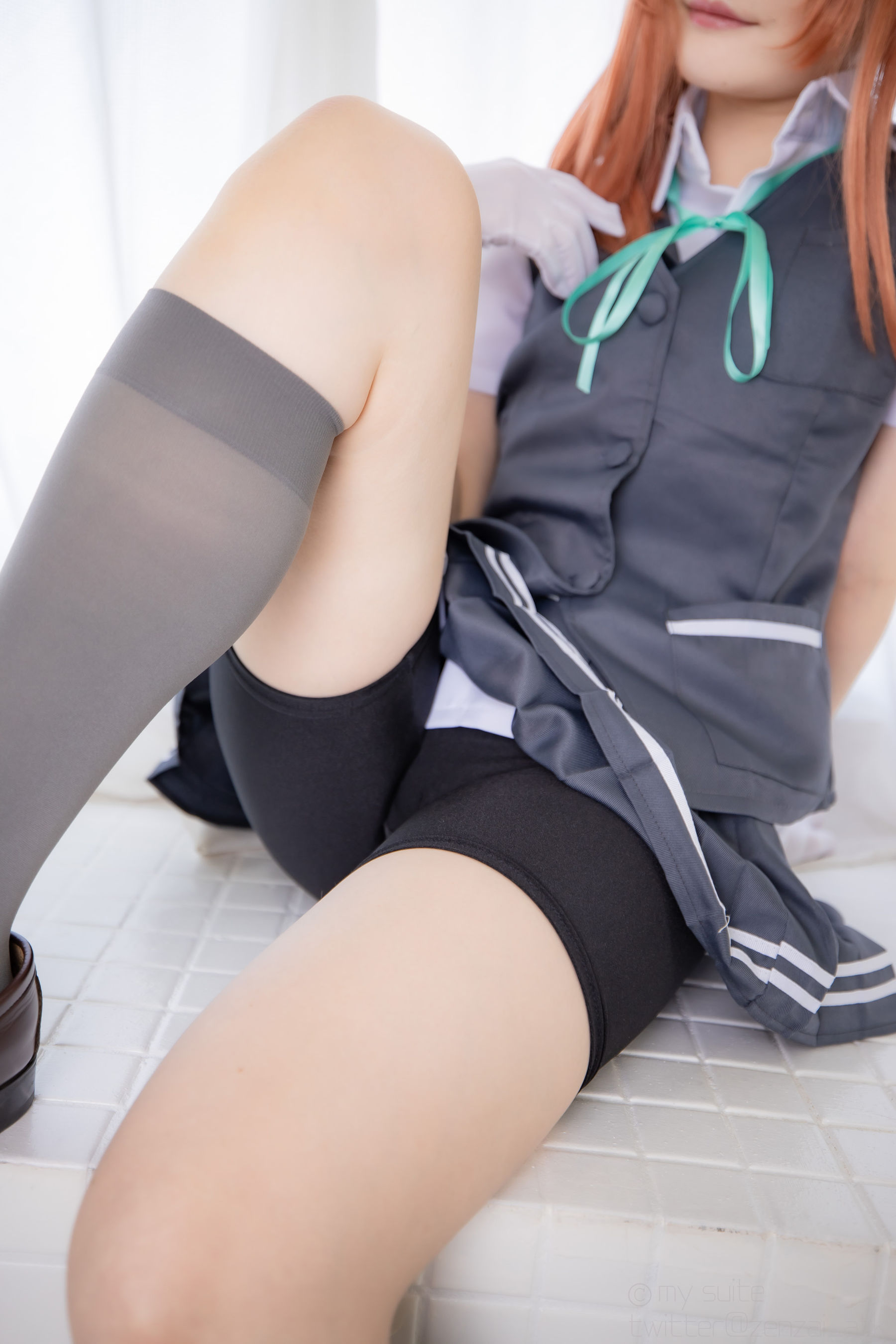 [福利COS] (Cosplay)[my suite] Atsuki あつき - スパッツと競泳水着を堪能するROM Suite Collection.36