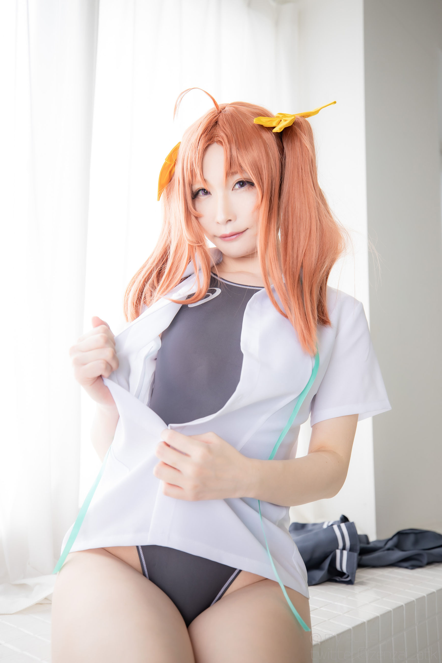 [福利COS] (Cosplay)[my suite] Atsuki あつき - スパッツと競泳水着を堪能するROM Suite Collection.36