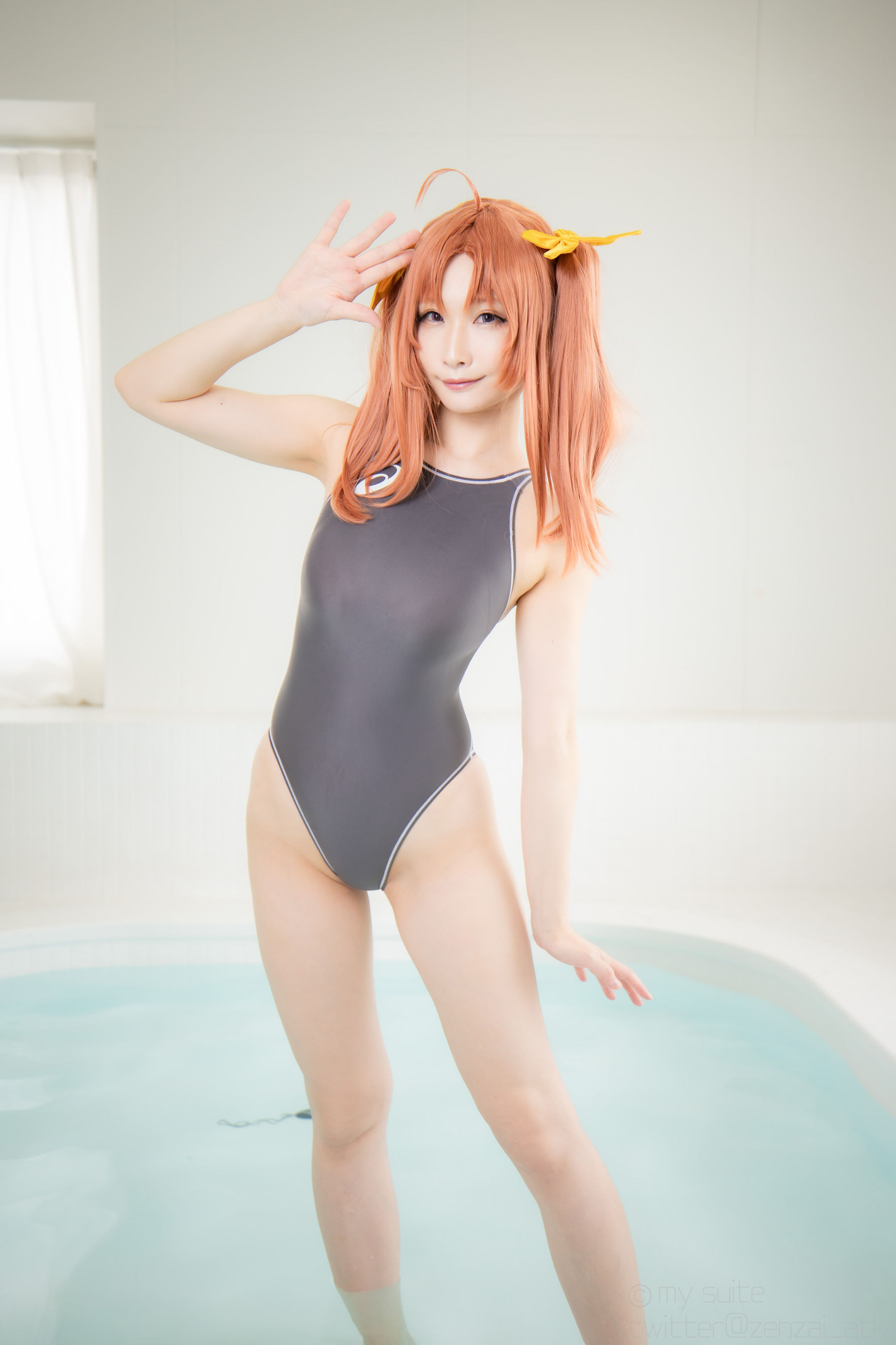 [福利COS] (Cosplay)[my suite] Atsuki あつき - スパッツと競泳水着を堪能するROM Suite Collection.36