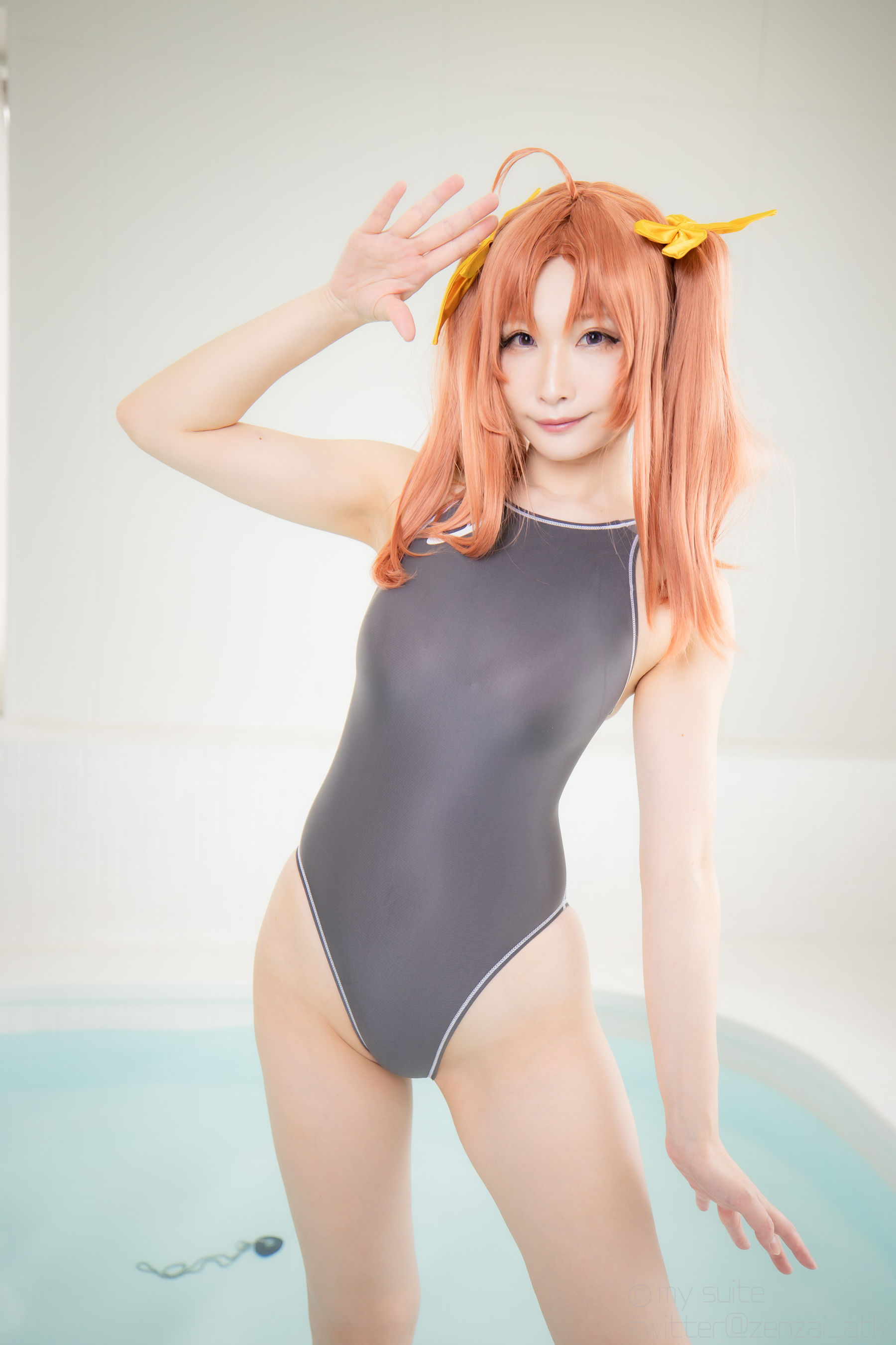 [福利COS] (Cosplay)[my suite] Atsuki あつき - スパッツと競泳水着を堪能するROM Suite Collection.36