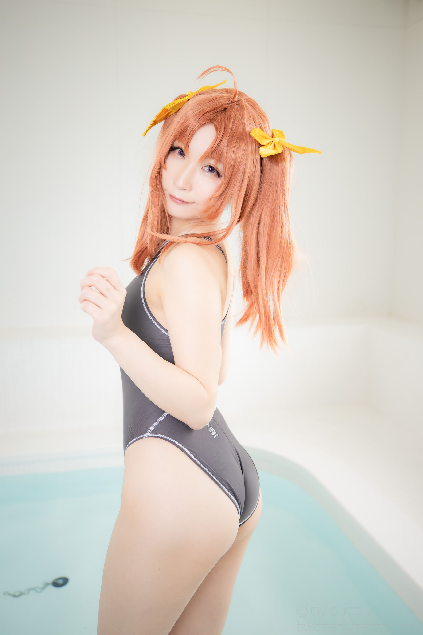 [福利COS] (Cosplay)[my suite] Atsuki あつき - スパッツと競泳水着を堪能するROM Suite Collection.36