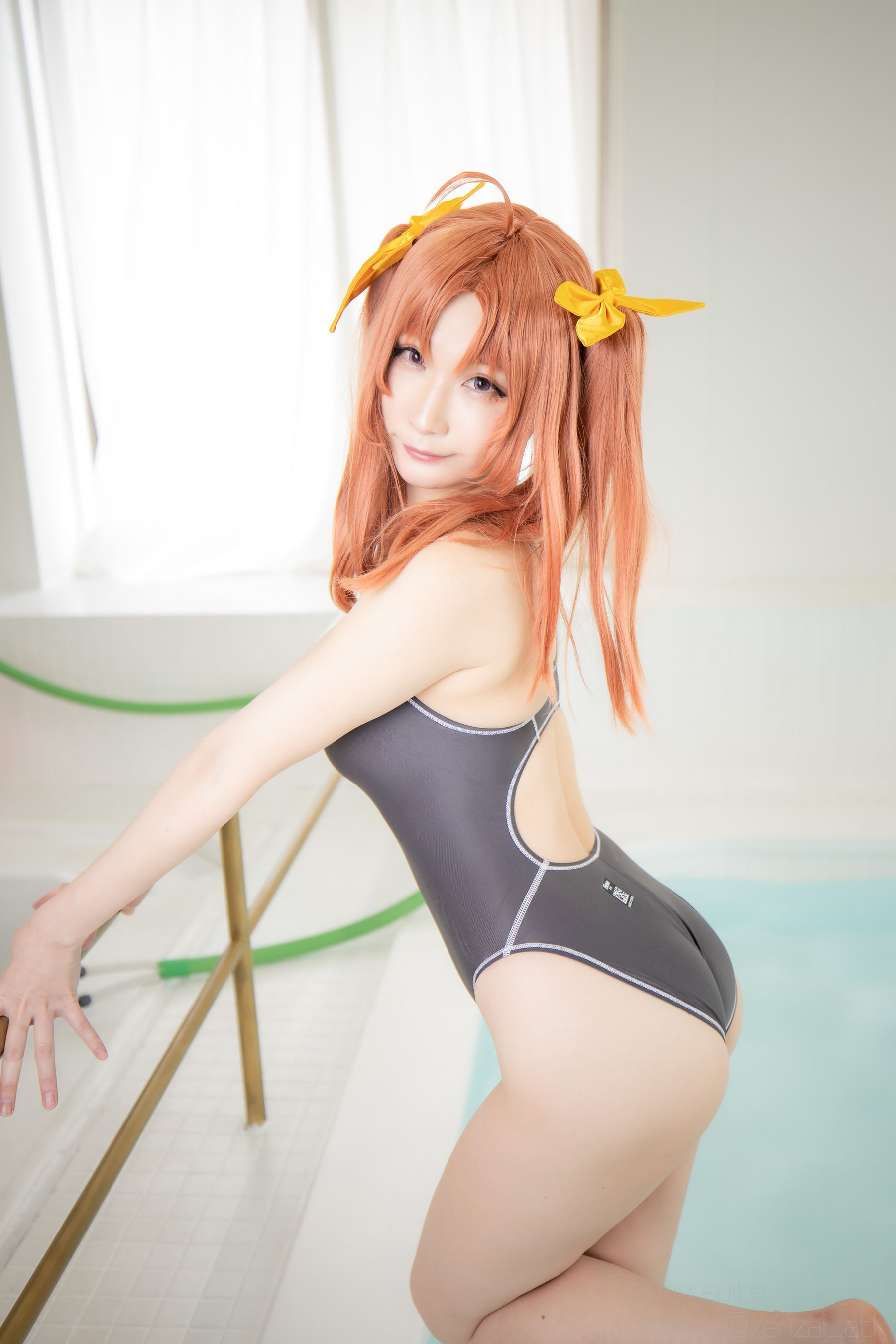 [福利COS] (Cosplay)[my suite] Atsuki あつき - スパッツと競泳水着を堪能するROM Suite Collection.36