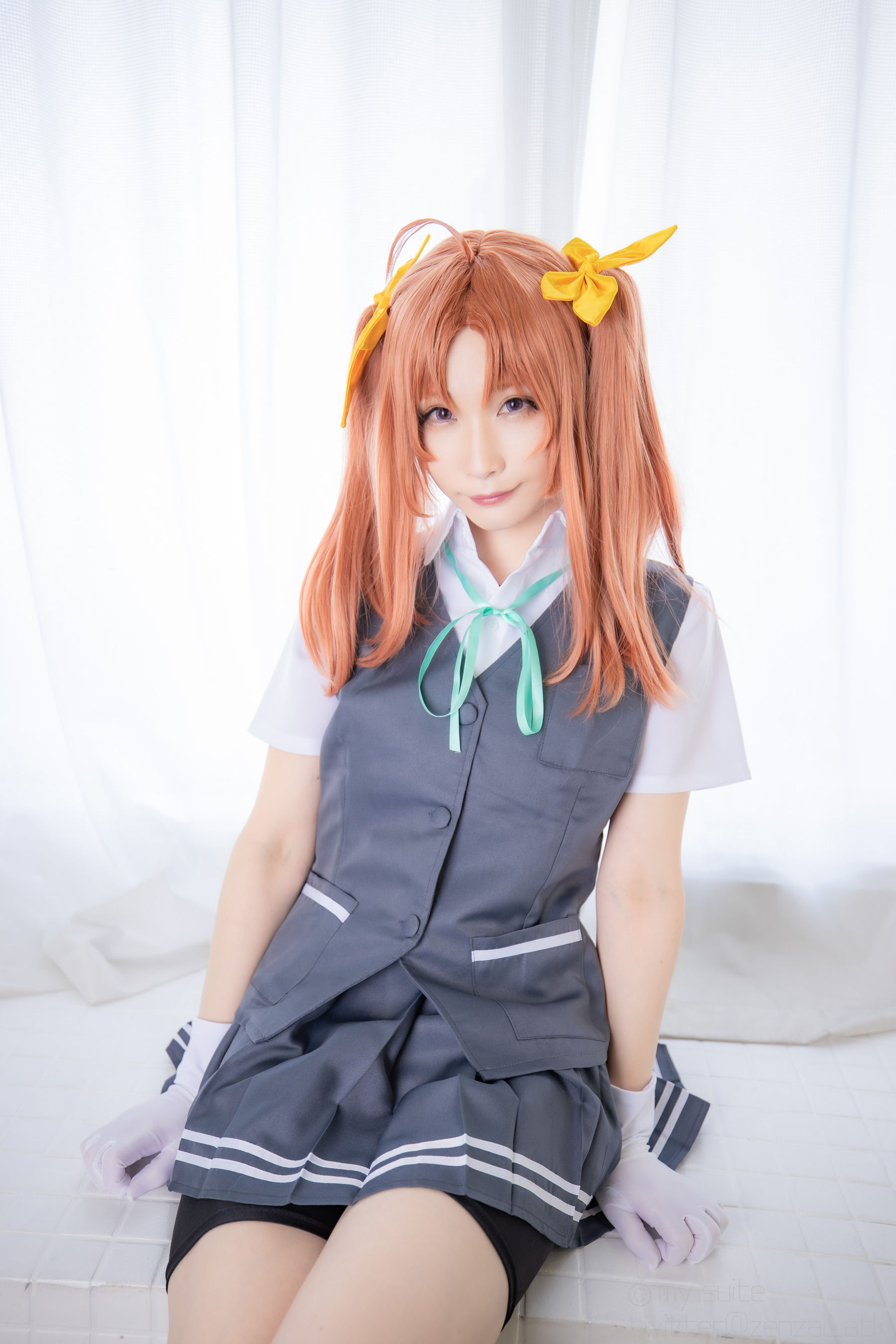[福利COS] (Cosplay)[my suite] Atsuki あつき - スパッツと競泳水着を堪能するROM Suite Collection.36