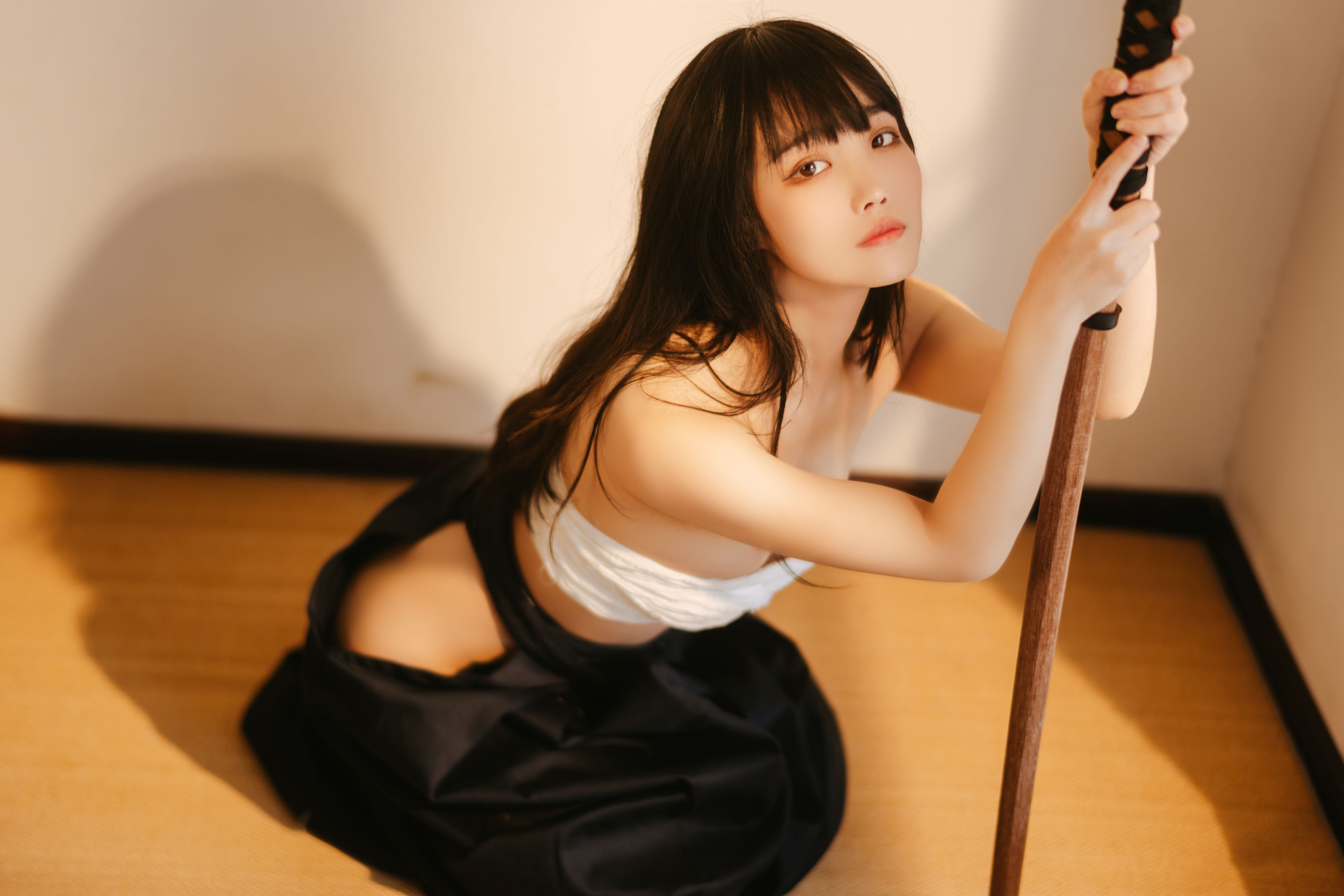[福利COS] Cosplay汪知子 - 最后的武士