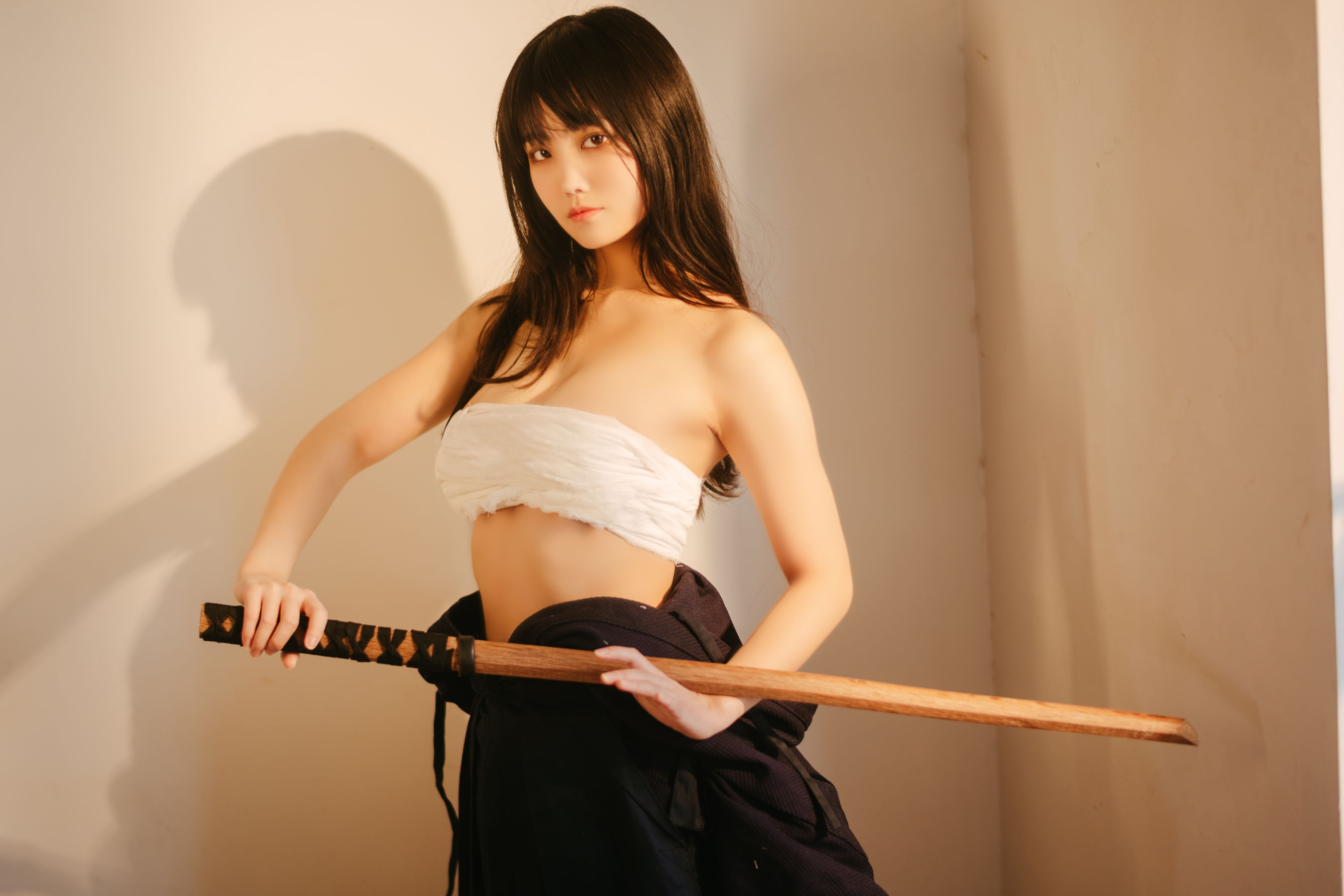 [福利COS] Cosplay汪知子 - 最后的武士