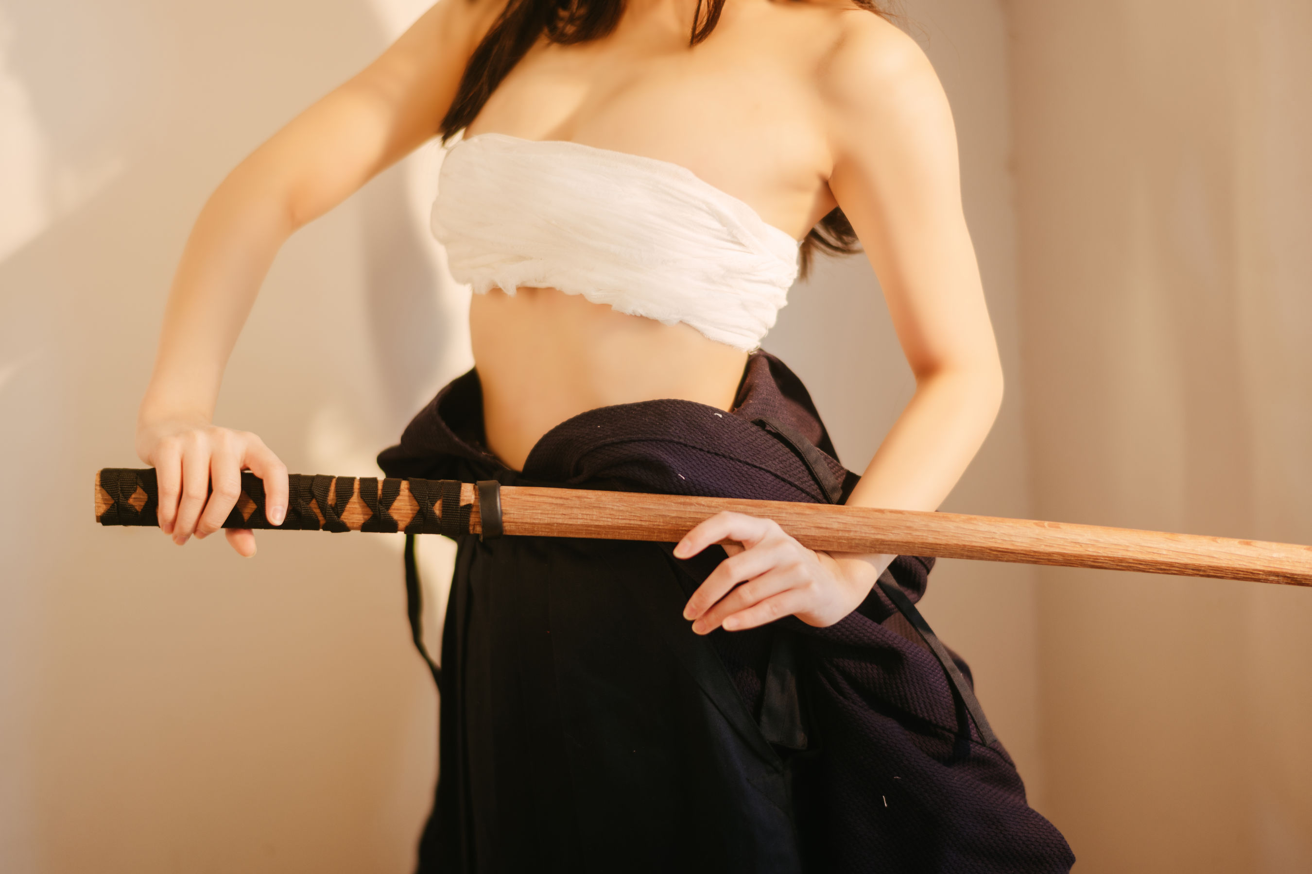 [福利COS] Cosplay汪知子 - 最后的武士