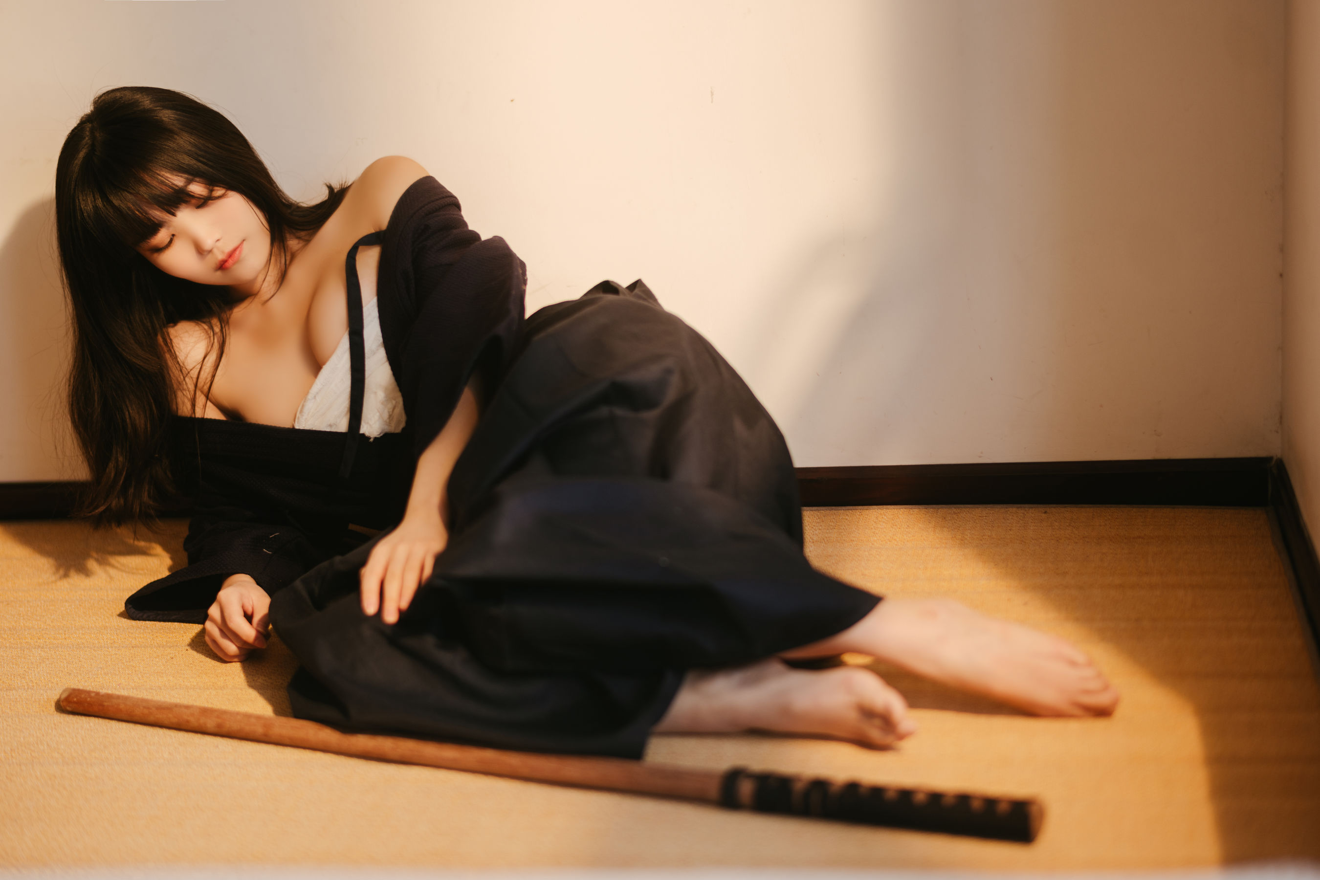 [福利COS] Cosplay汪知子 - 最后的武士