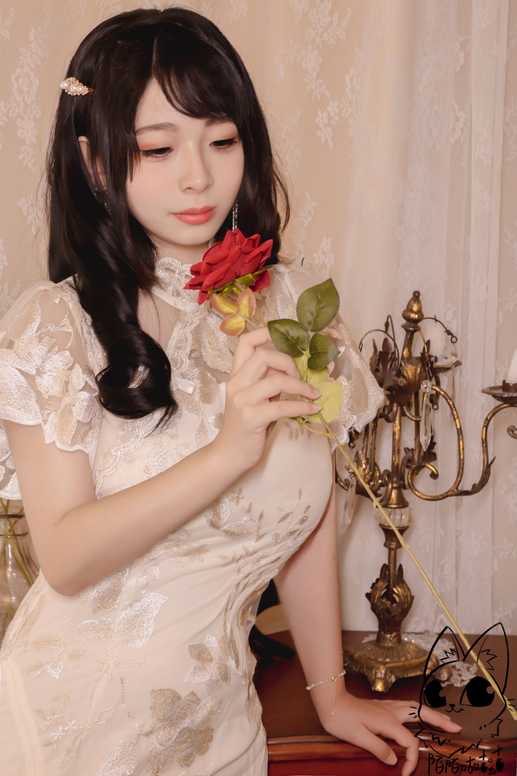 [福利COS] Cosplay美女韶陌陌 - 日常旗袍