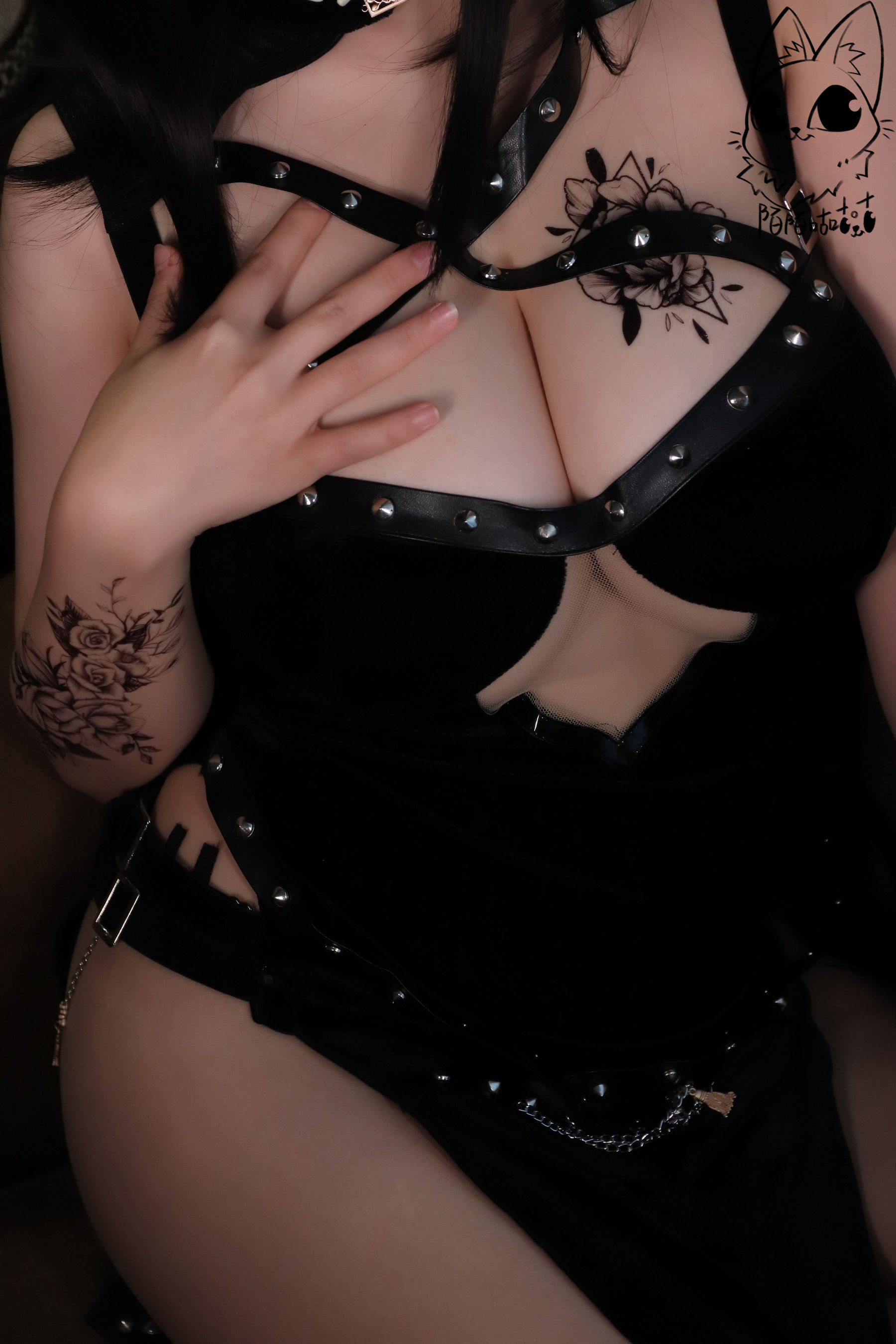 [福利COS] Cosplay美女韶陌陌 - 面具陌