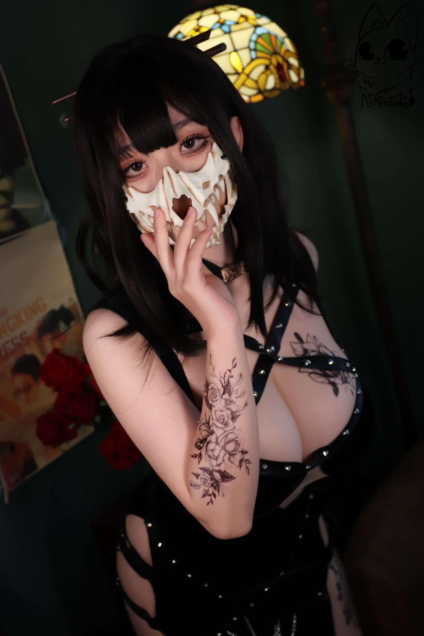 [福利COS] Cosplay美女韶陌陌 - 面具陌