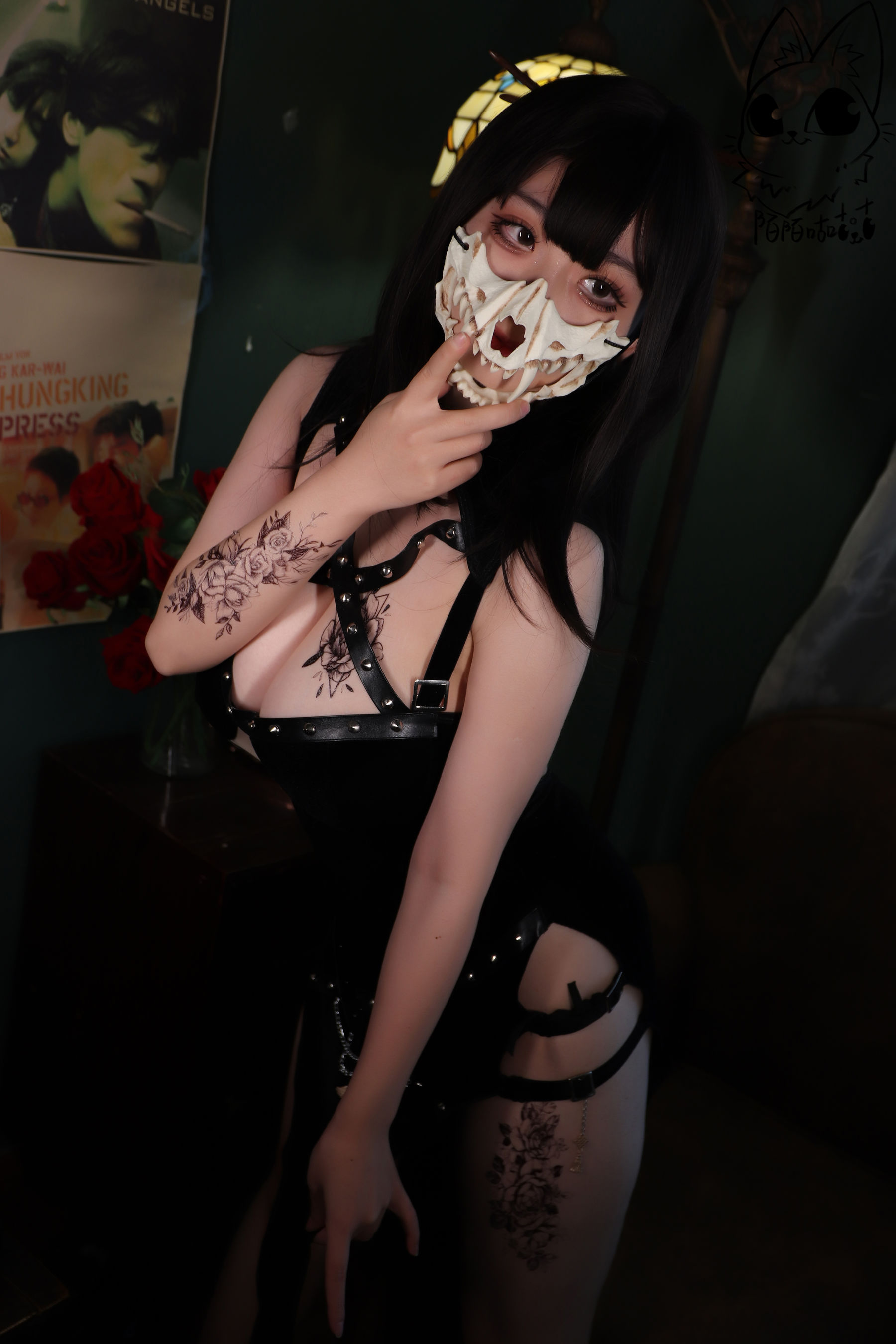 [福利COS] Cosplay美女韶陌陌 - 面具陌