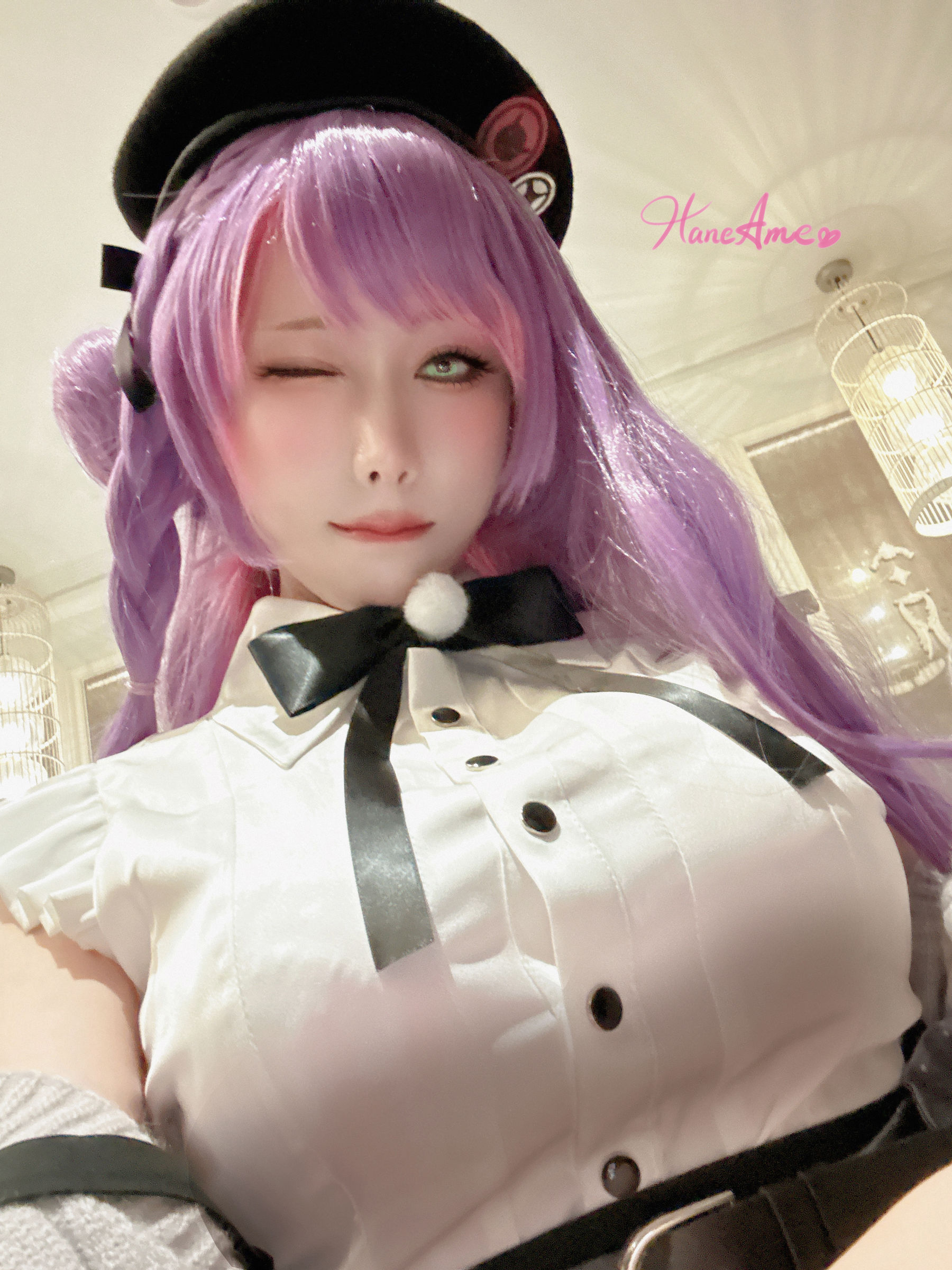 [福利COS] Hane Ame 雨波写真 - HOLOLIVE 常闇TOWA
