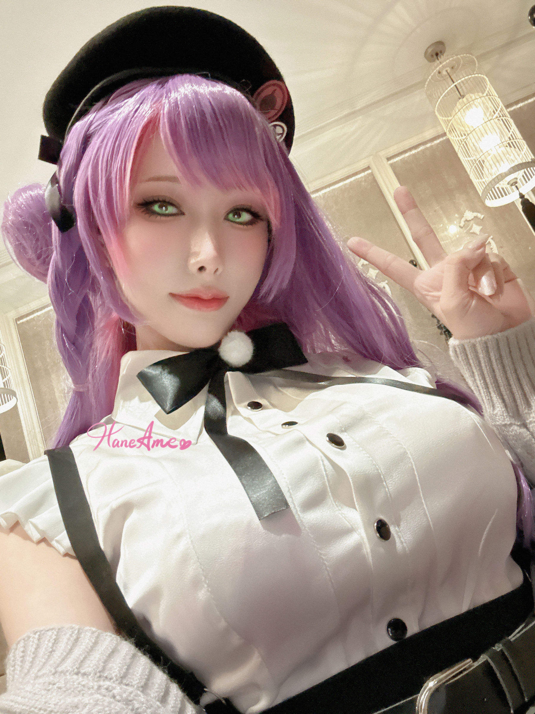 [福利COS] Hane Ame 雨波写真 - HOLOLIVE 常闇TOWA