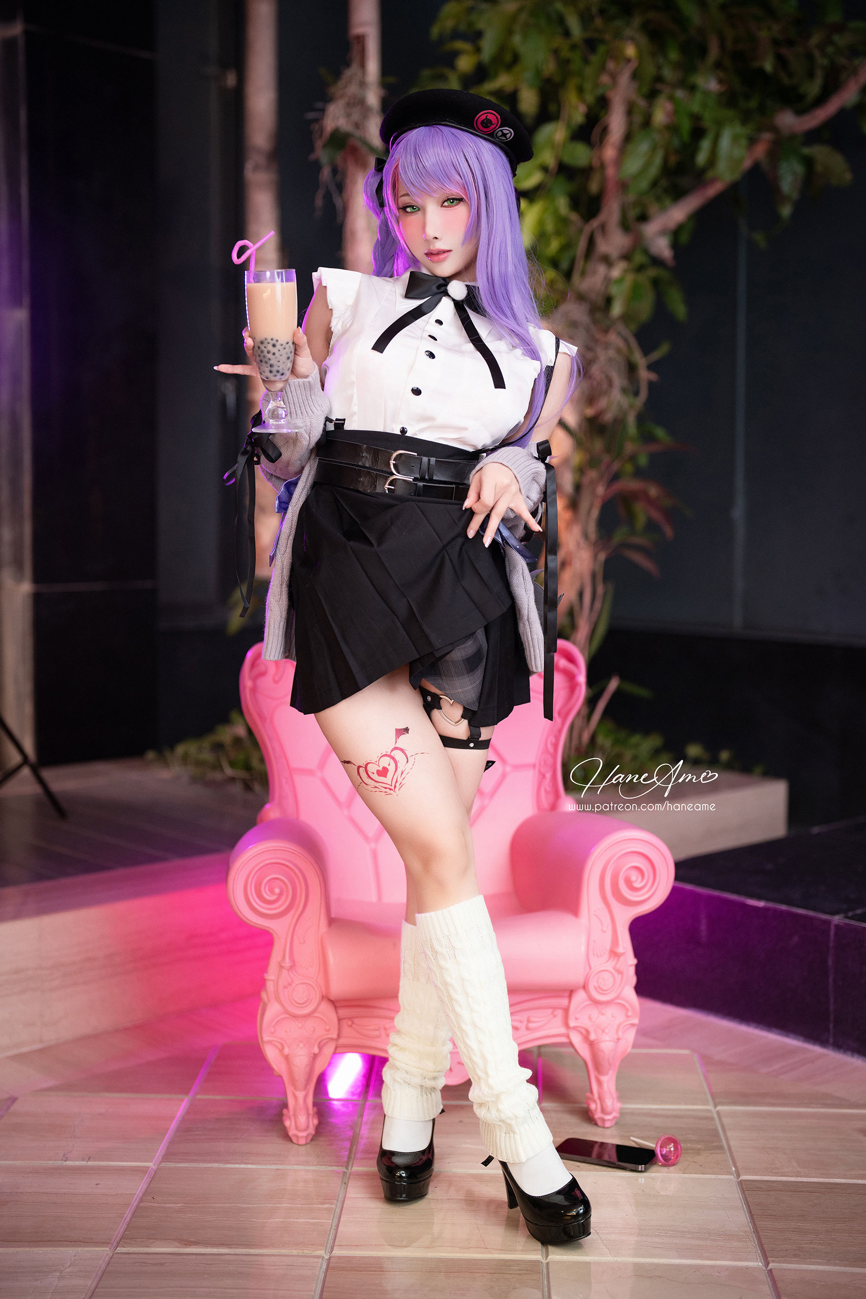 [福利COS] Hane Ame 雨波写真 - HOLOLIVE 常闇TOWA