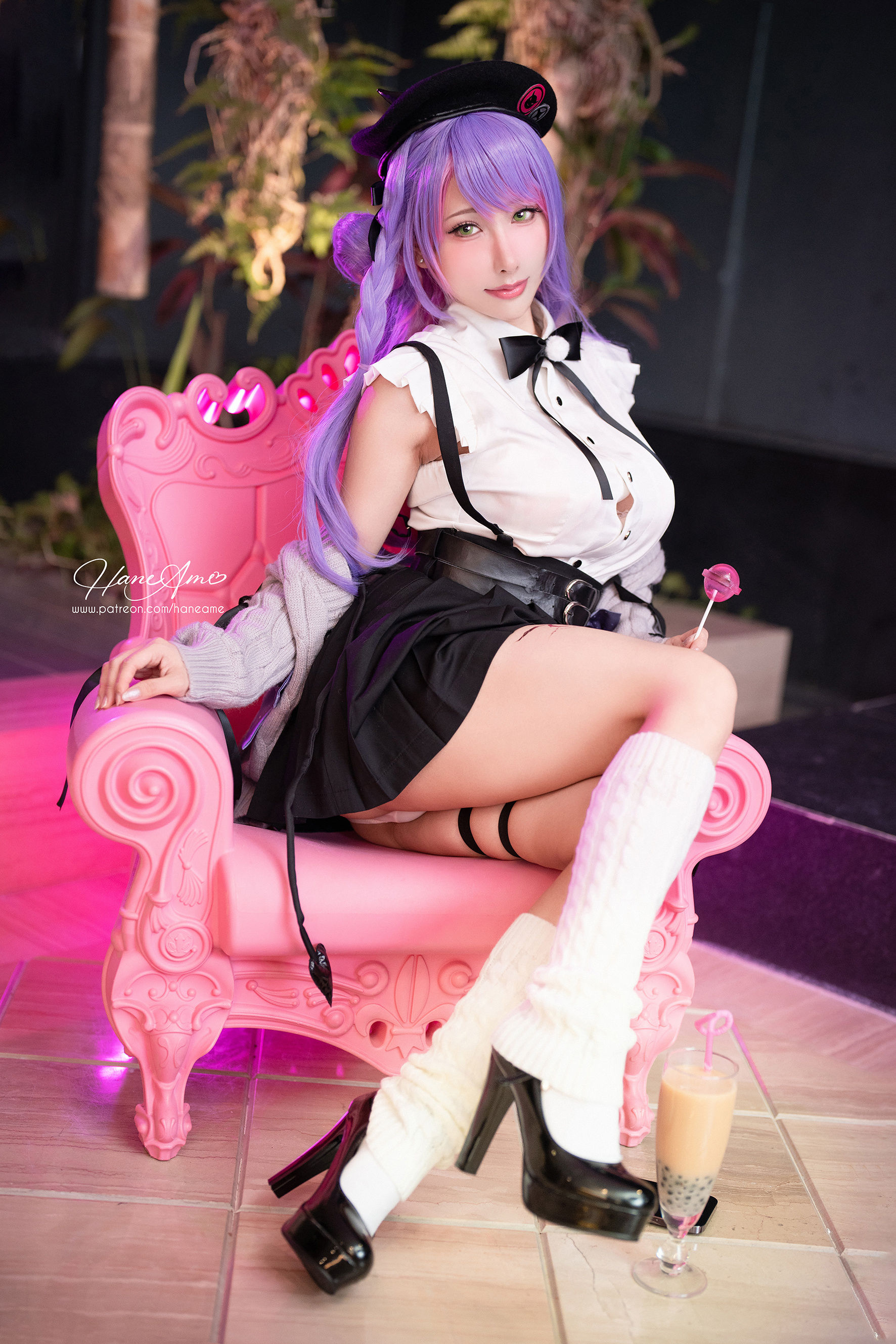 [福利COS] Hane Ame 雨波写真 - HOLOLIVE 常闇TOWA